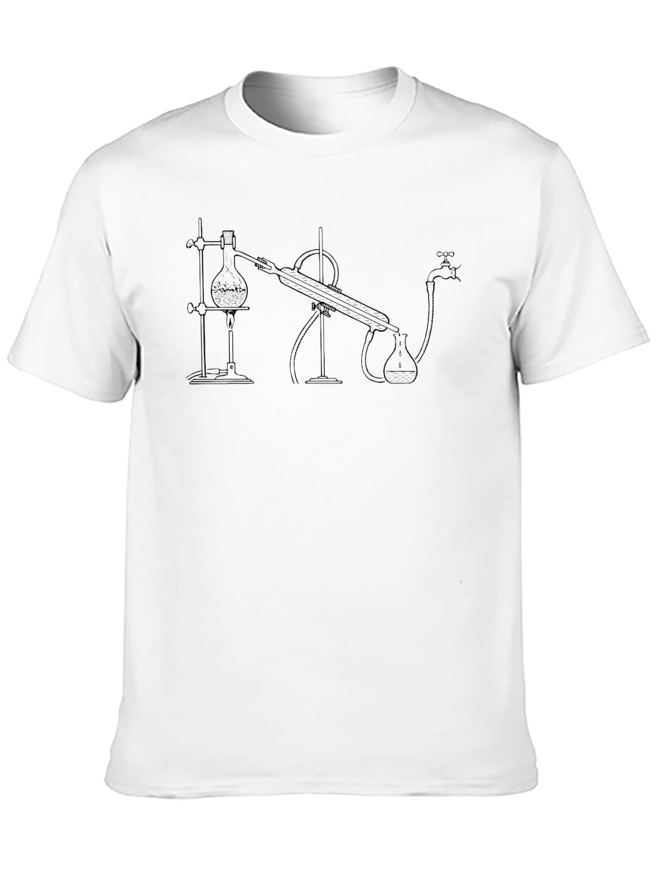 Chemistry Distillation T-Shirt Lab Science Tee