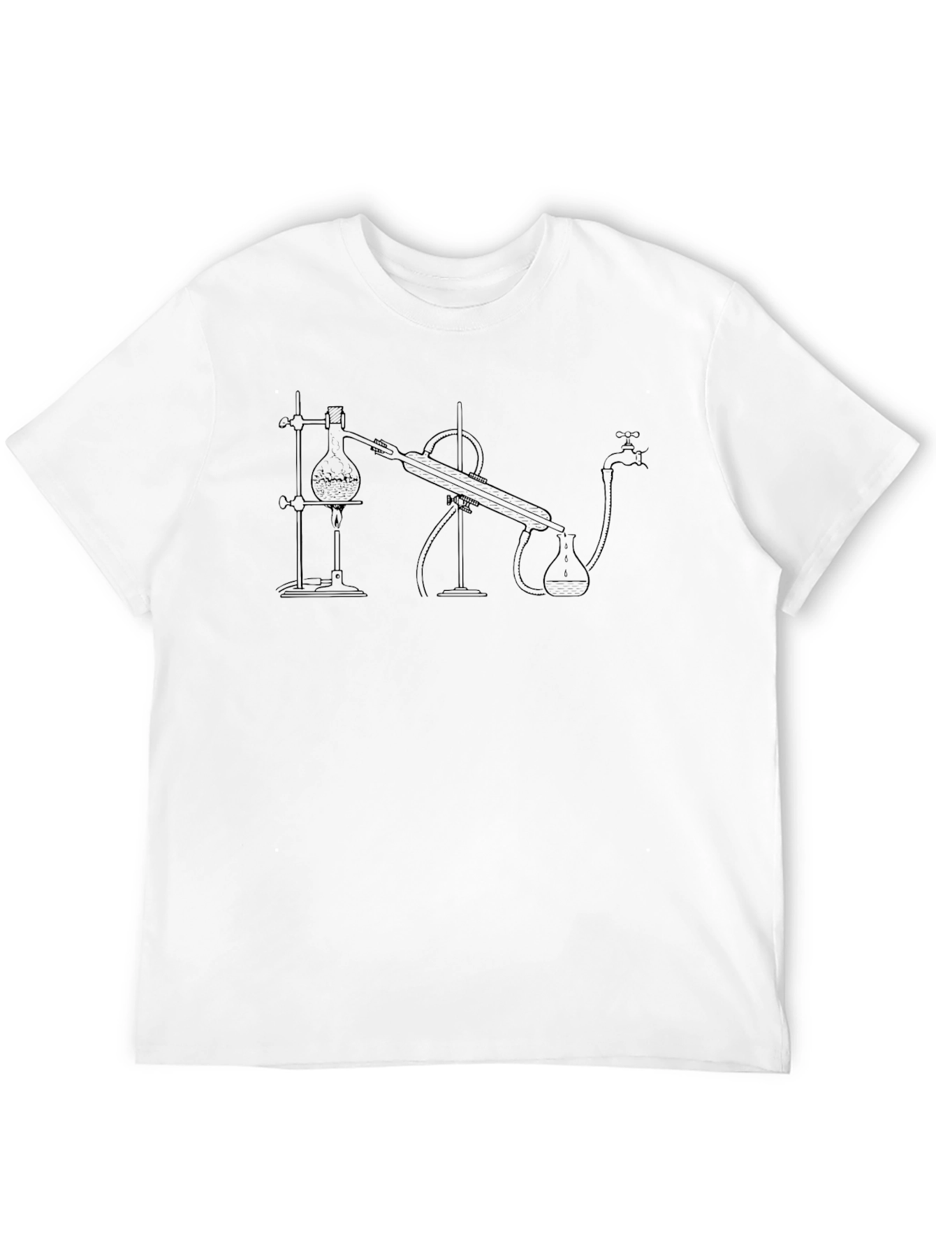 Chemistry Distillation T-Shirt Lab Science Tee
