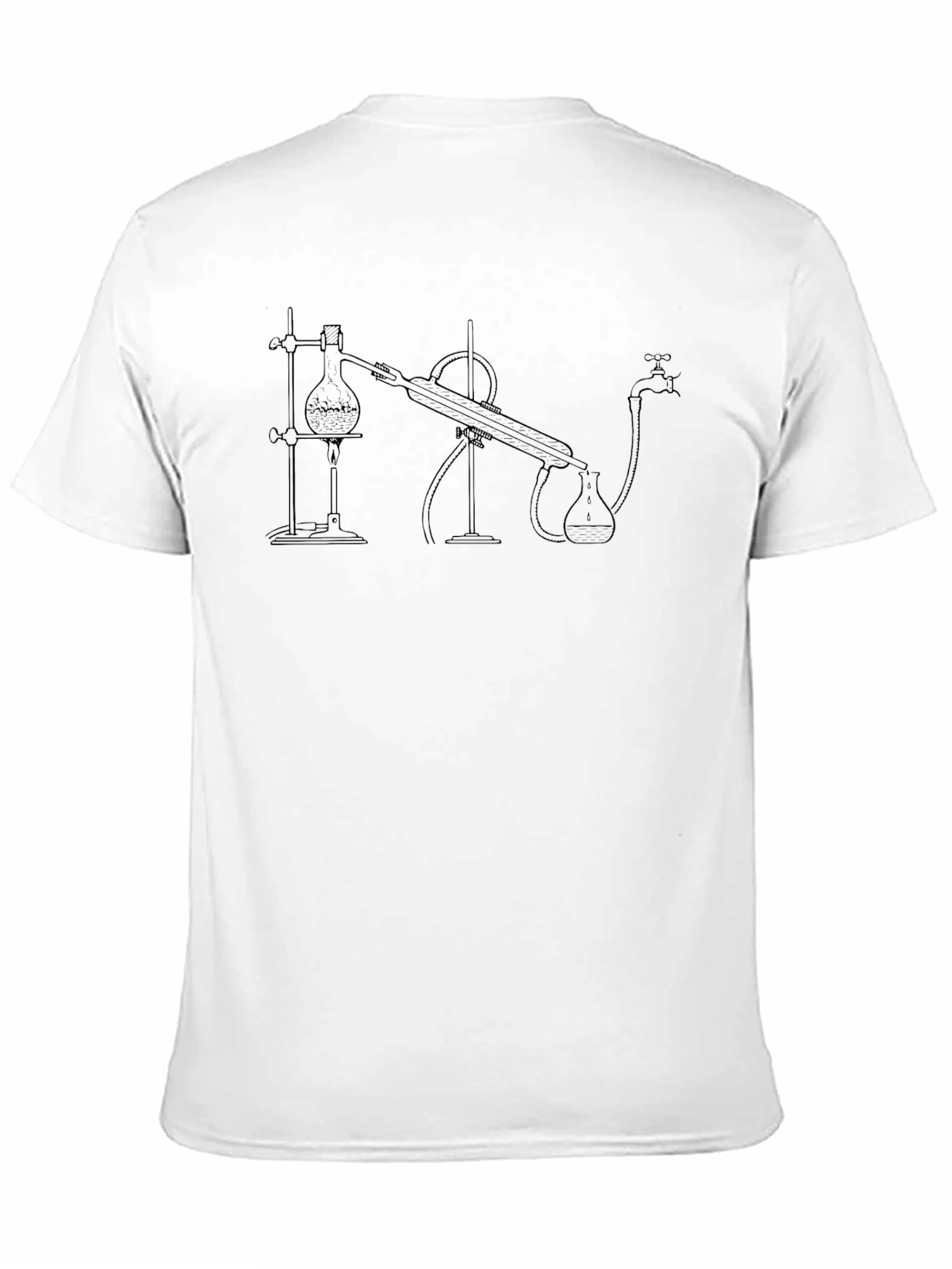 Chemistry Distillation T-Shirt Lab Science Tee