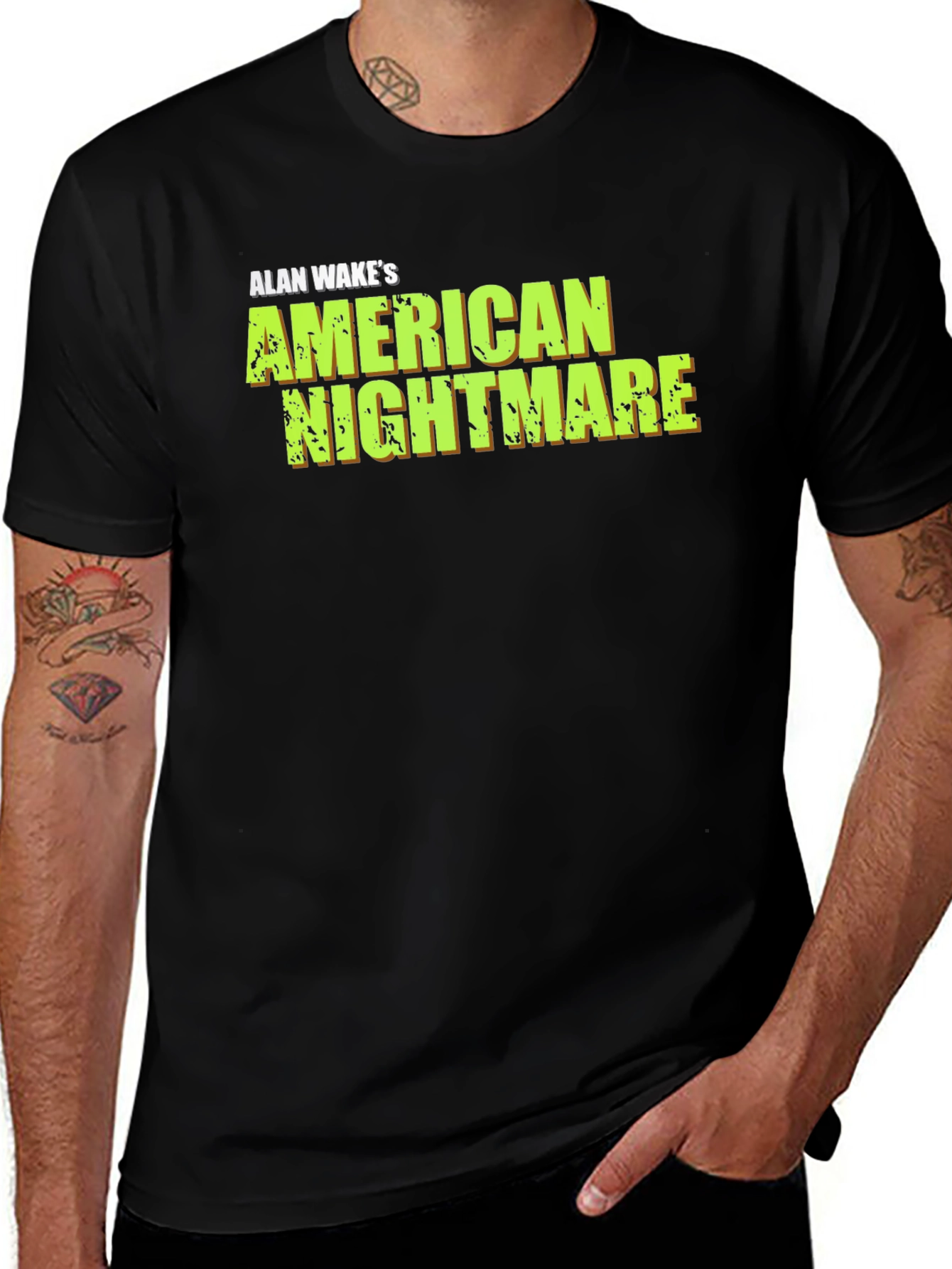 Alan Wakes American Nightmare Black T-Shirt