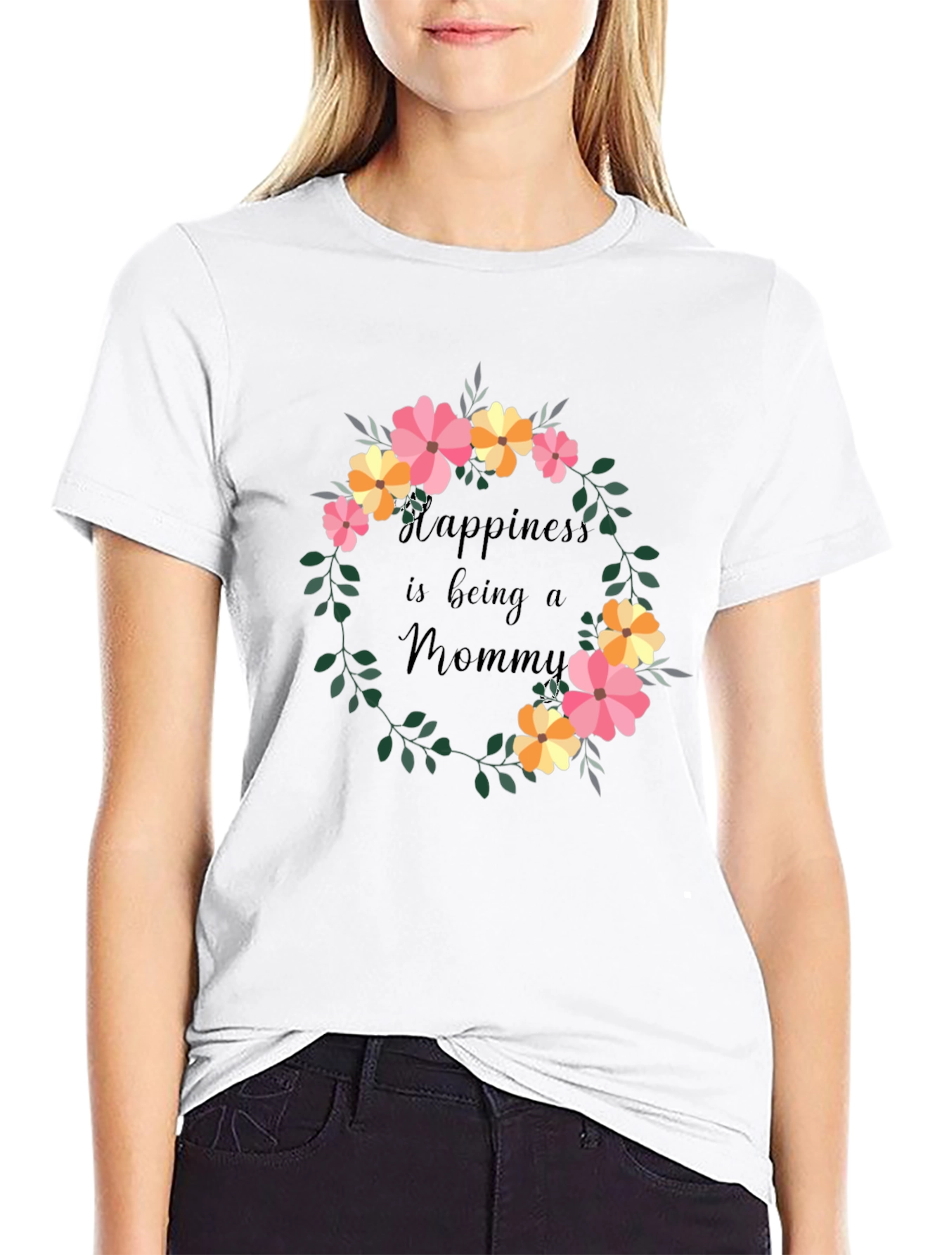 Happiness is Being a Mommy T-Shirt
