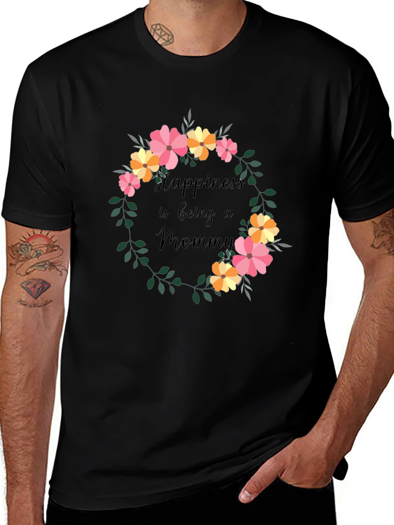 Happiness is Being a Mommy T-Shirt