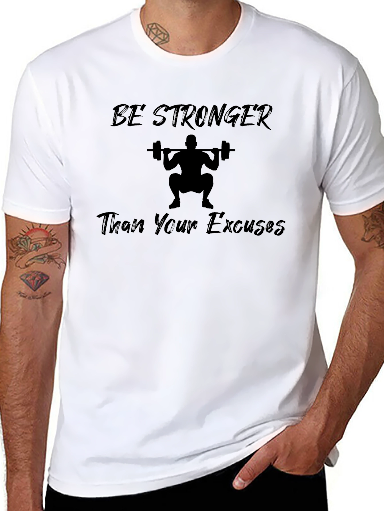 Be Stronger Than Excuses Graphic Tee