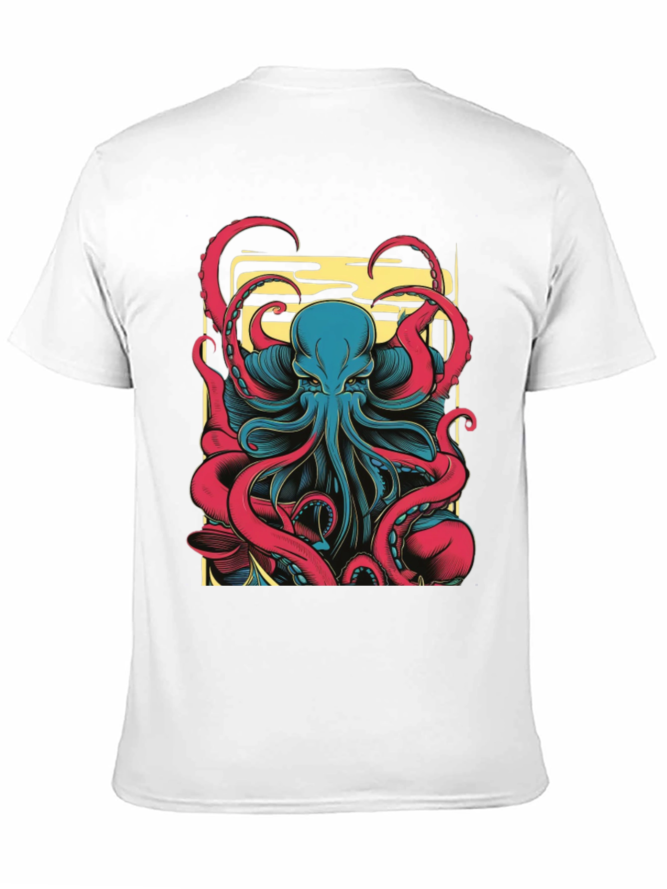 Octopus Graphic Black T-Shirt