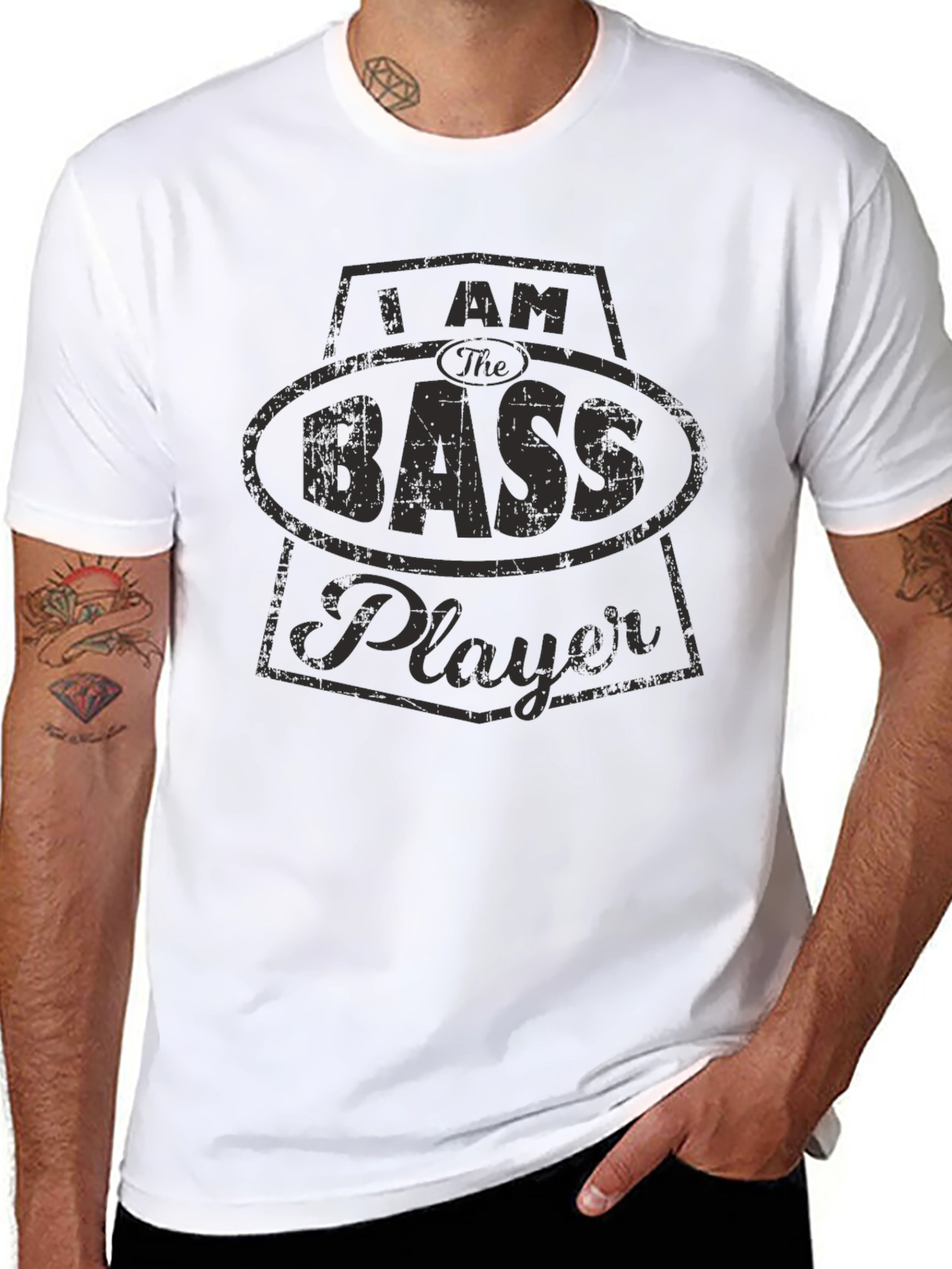 I Am The Bass Player Graphic Tee