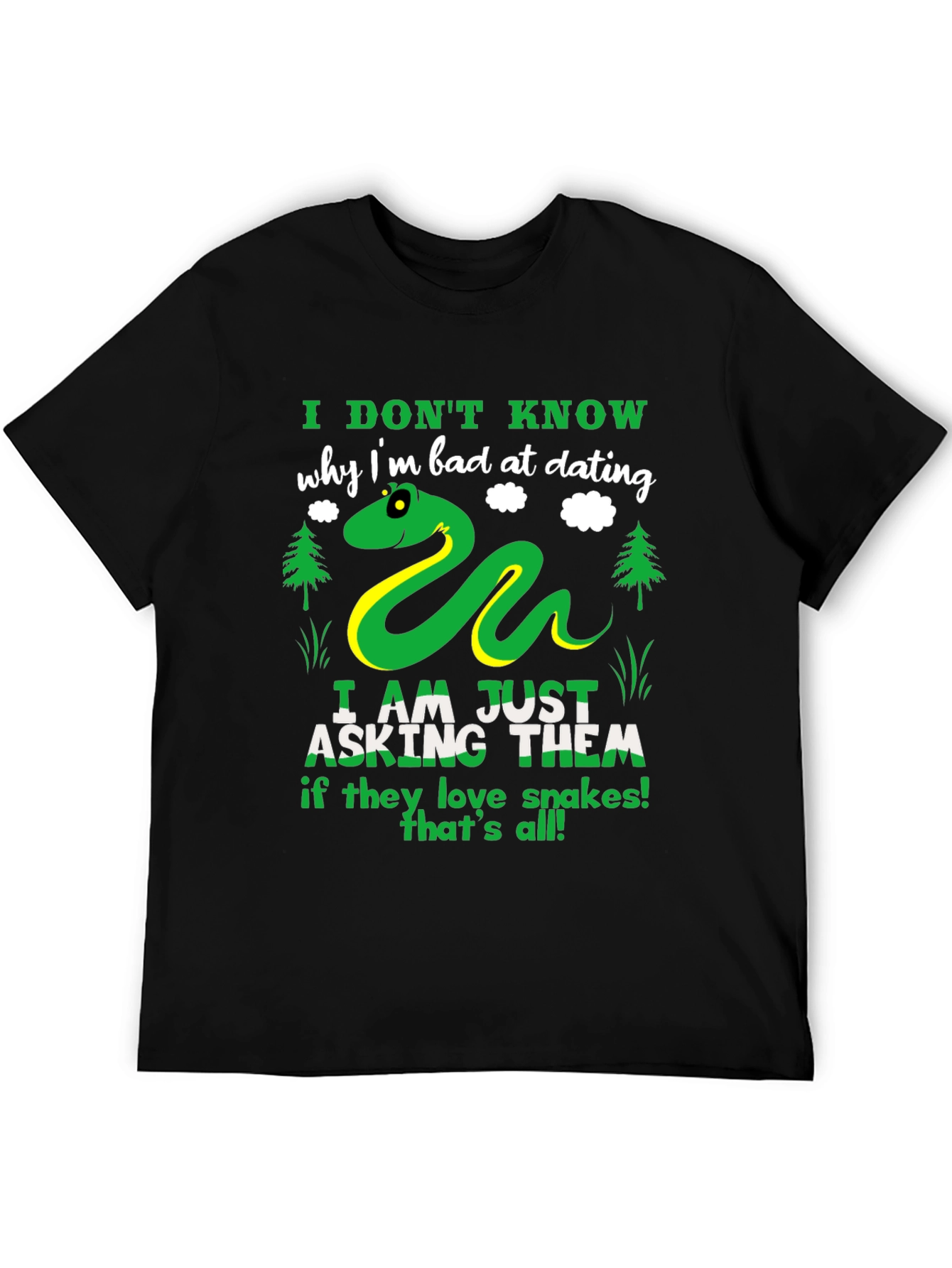 Funny Snake Dating T-Shirt