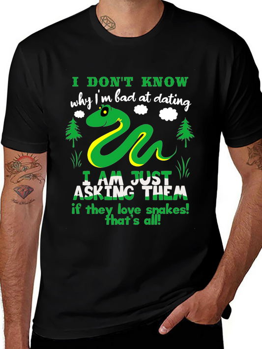 Funny Snake Dating T-Shirt