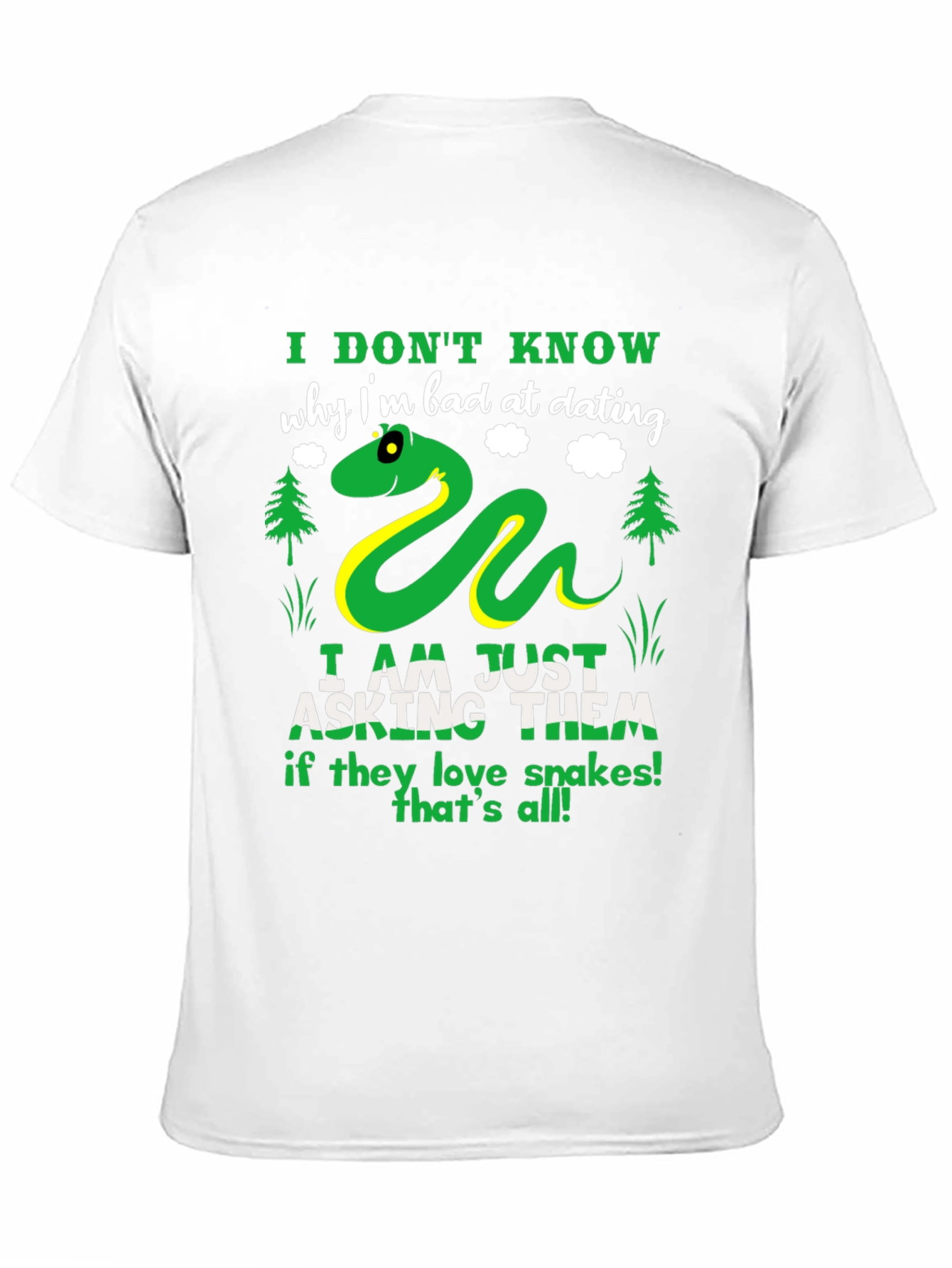 Funny Snake Dating T-Shirt