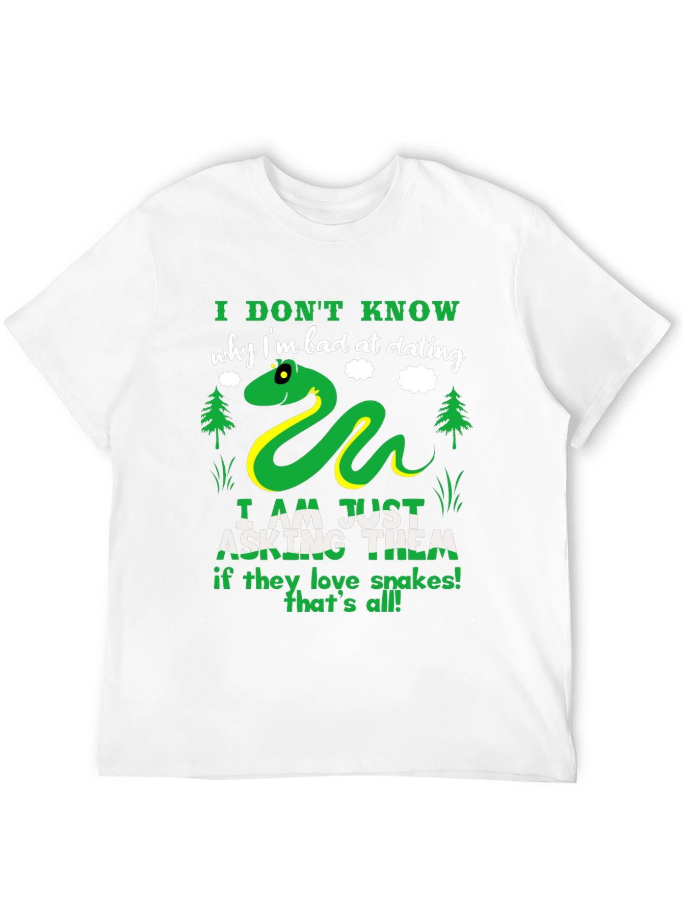 Funny Snake Dating T-Shirt