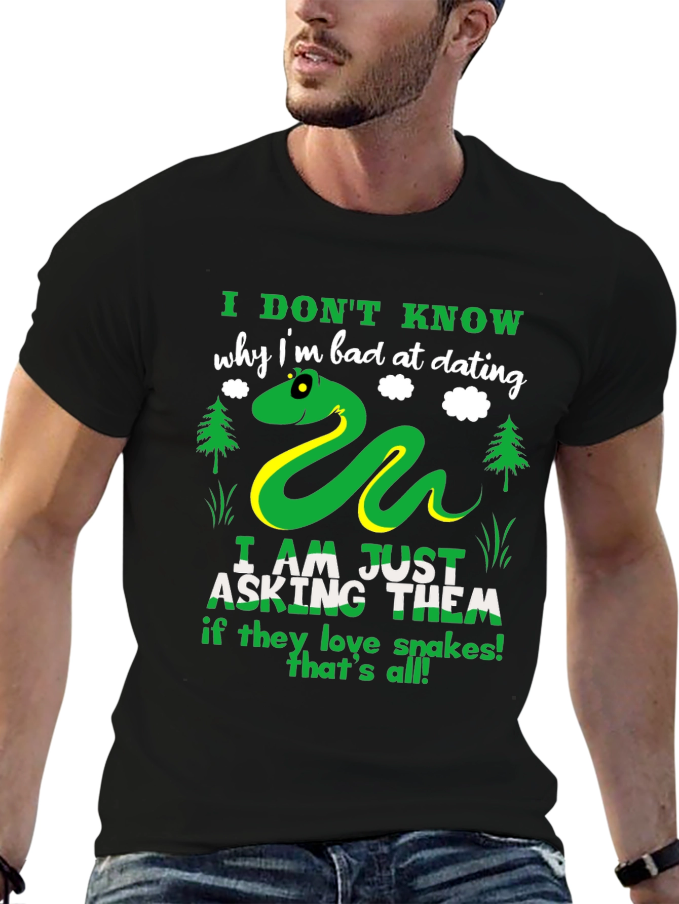 Funny Snake Dating T-Shirt