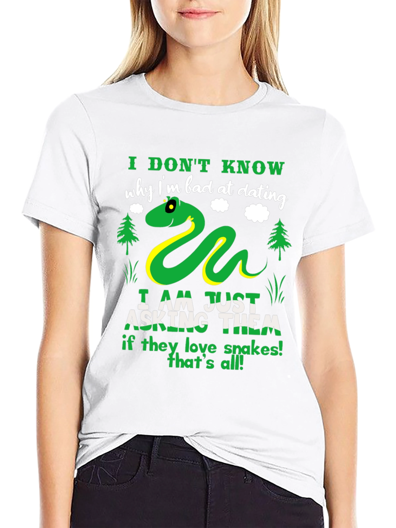Funny Snake Dating T-Shirt
