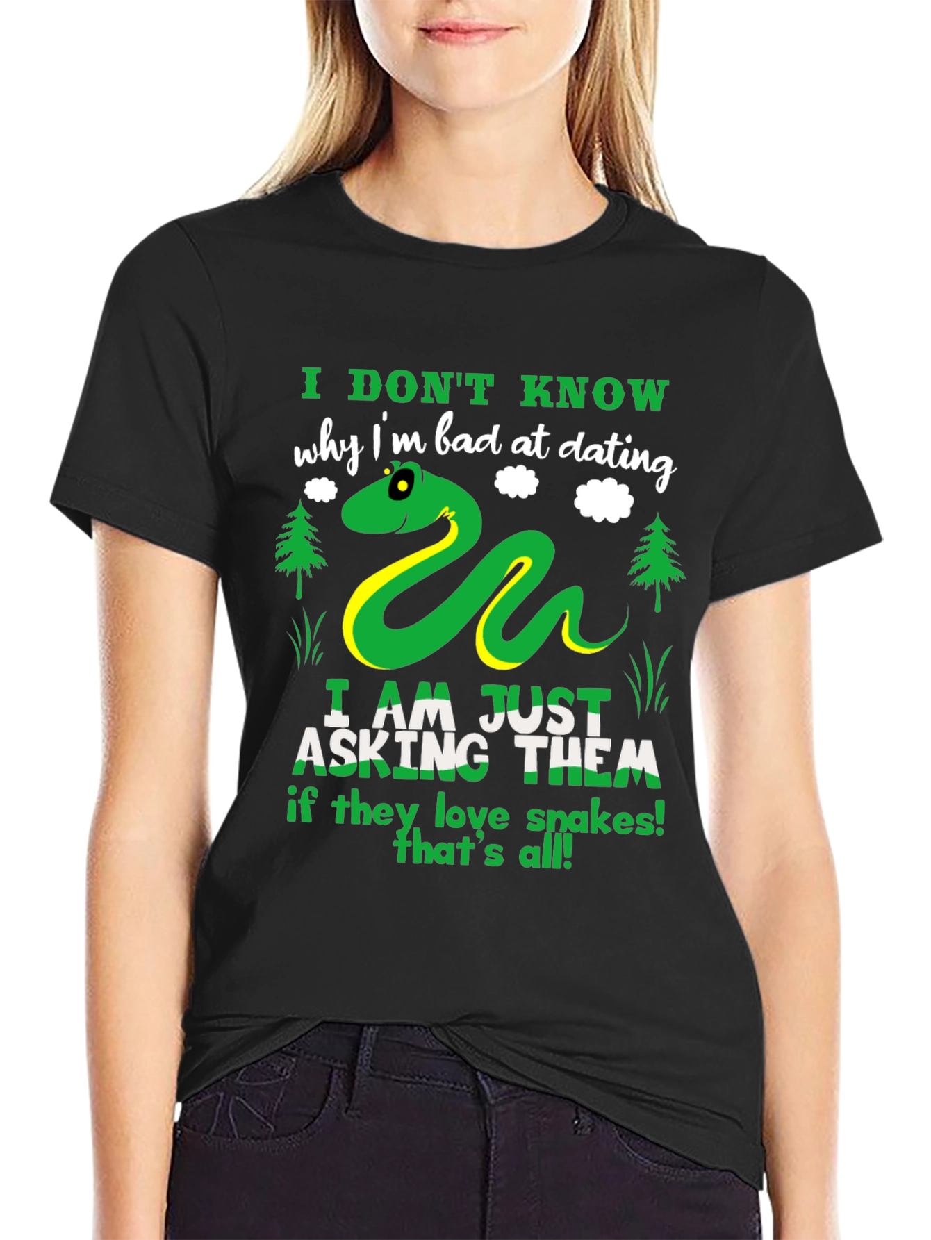 Funny Snake Dating T-Shirt