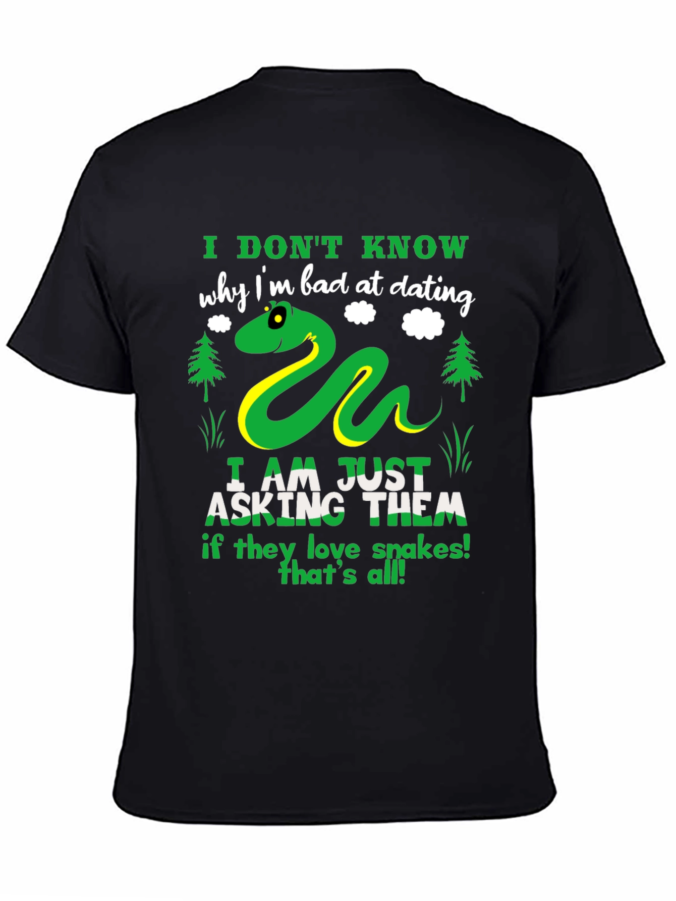 Funny Snake Dating T-Shirt