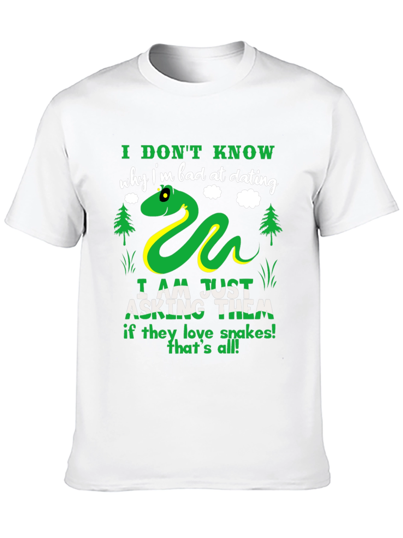 Funny Snake Dating T-Shirt