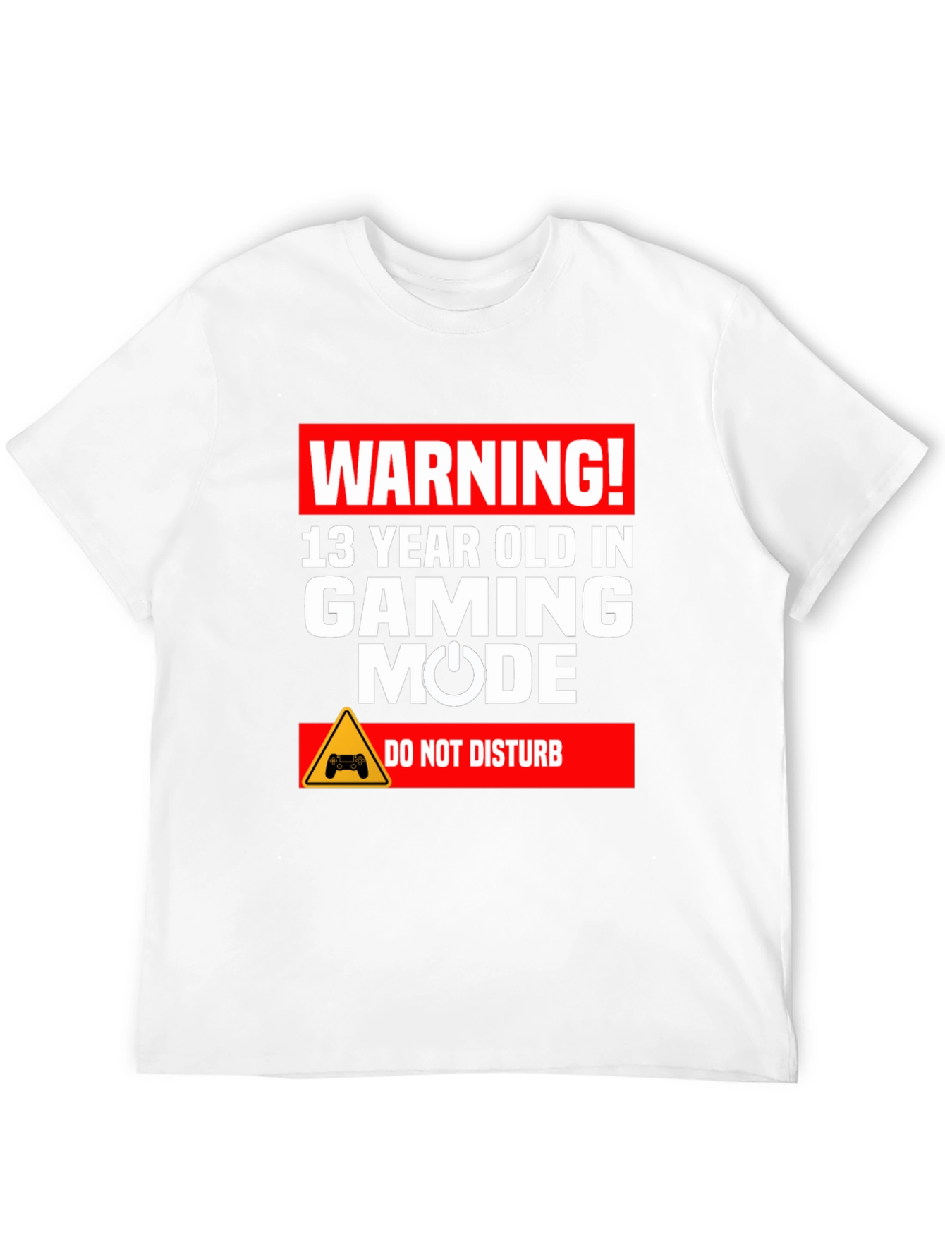 Warning 13 Year Old In Gaming Mode T-Shirt