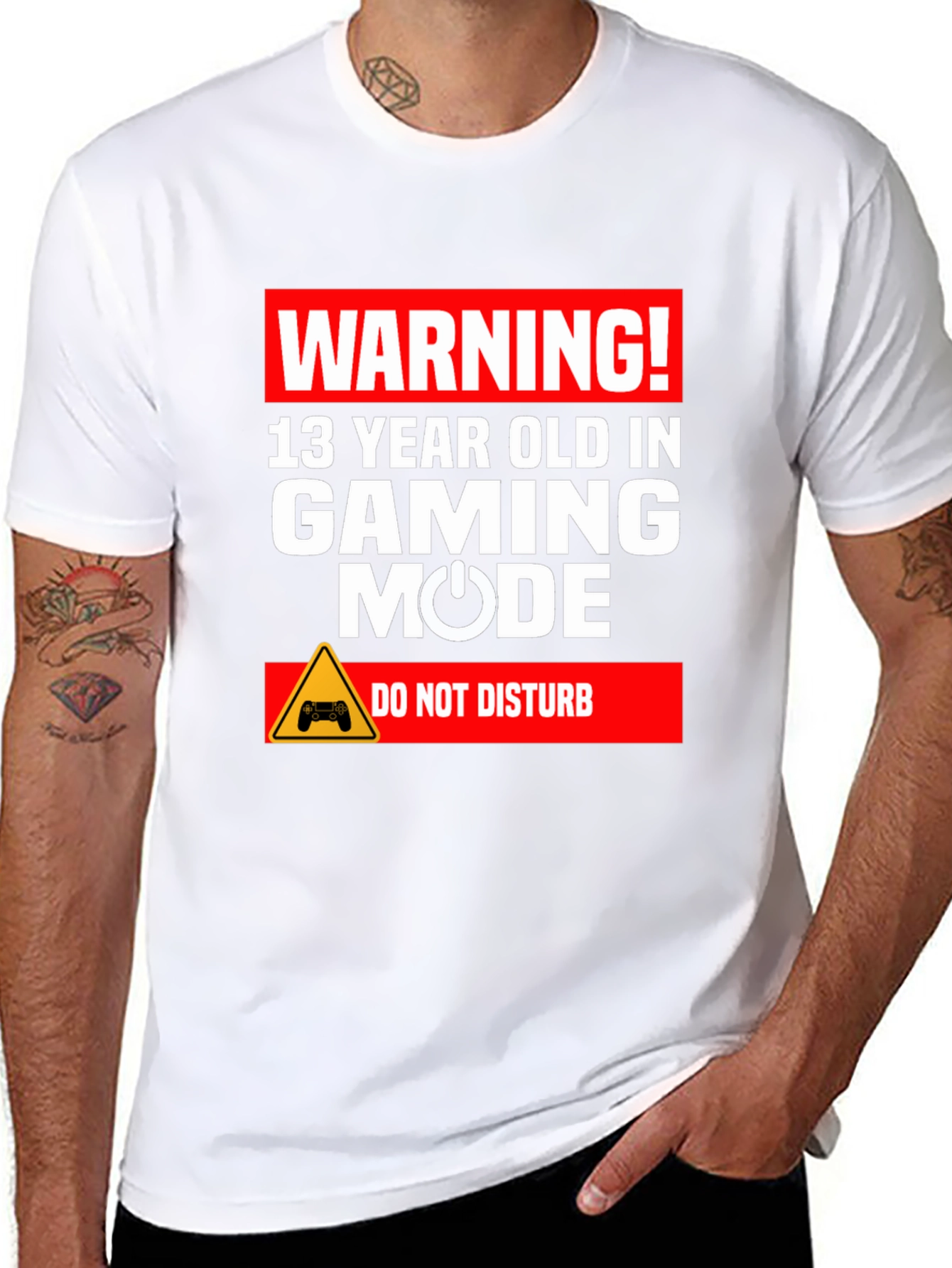 Warning 13 Year Old In Gaming Mode T-Shirt