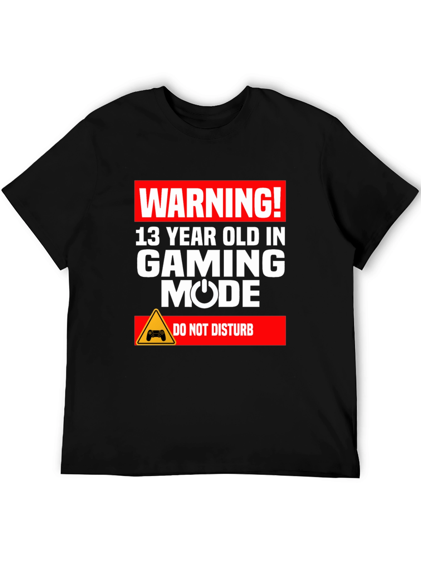 Warning 13 Year Old In Gaming Mode T-Shirt