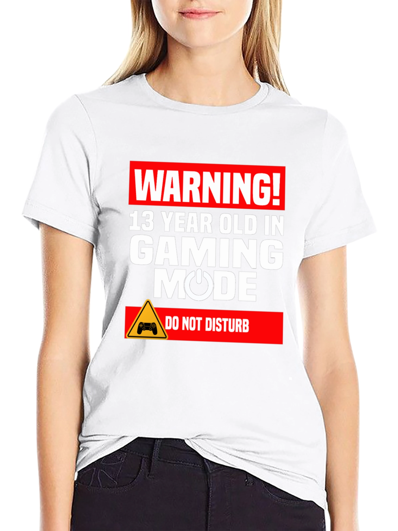 Warning 13 Year Old In Gaming Mode T-Shirt