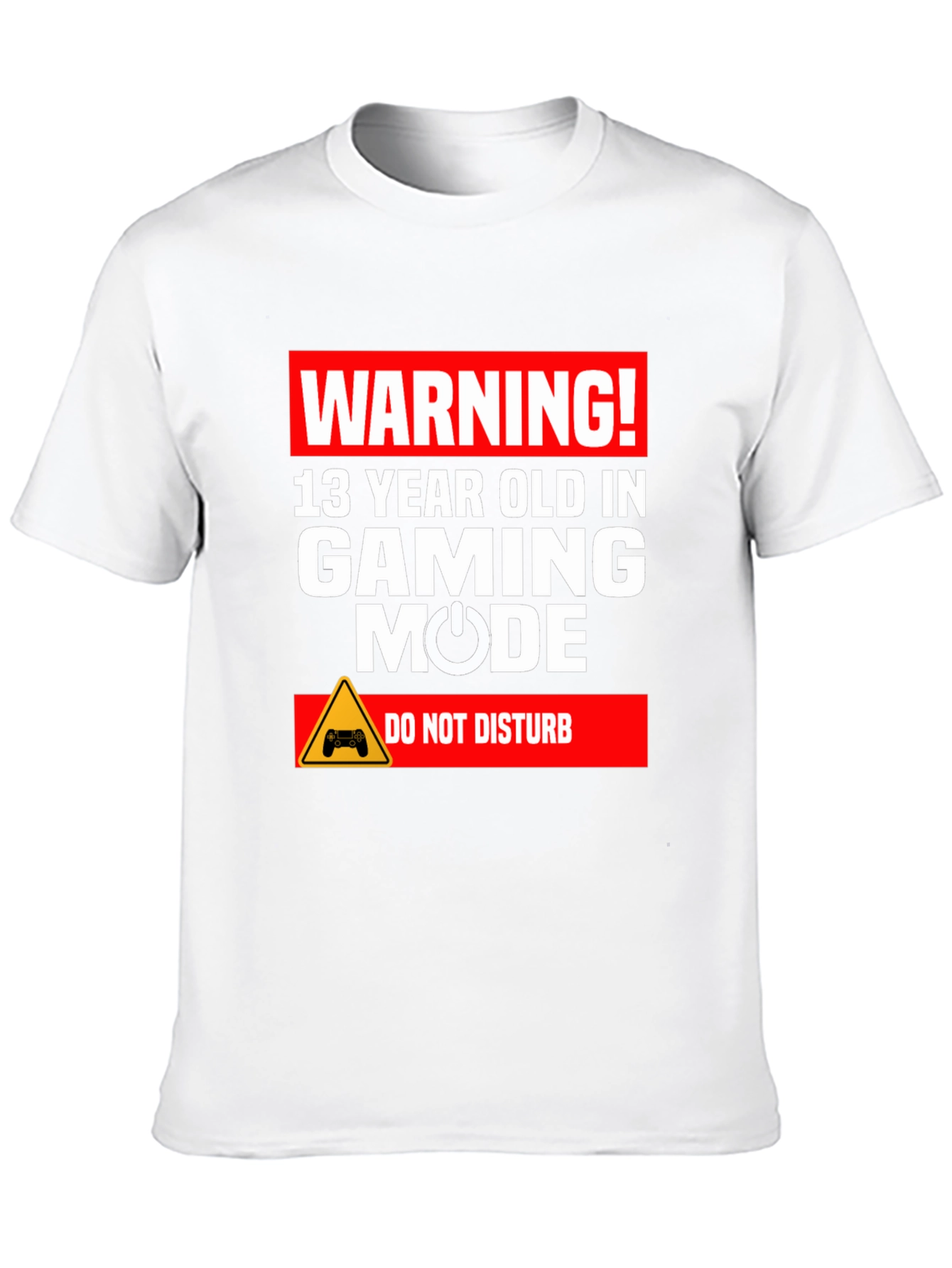 Warning 13 Year Old In Gaming Mode T-Shirt