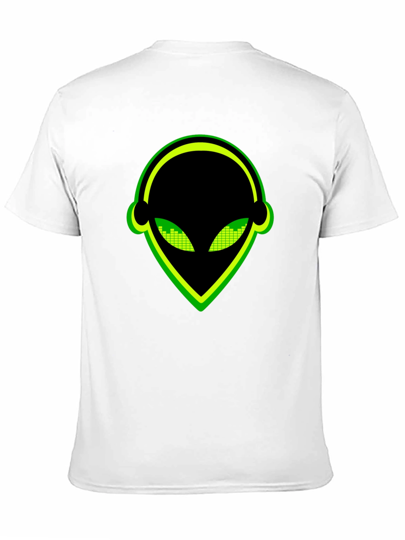Alien Headphone Graphic T-Shirt