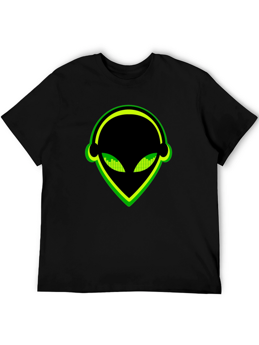 Alien Headphone Graphic T-Shirt