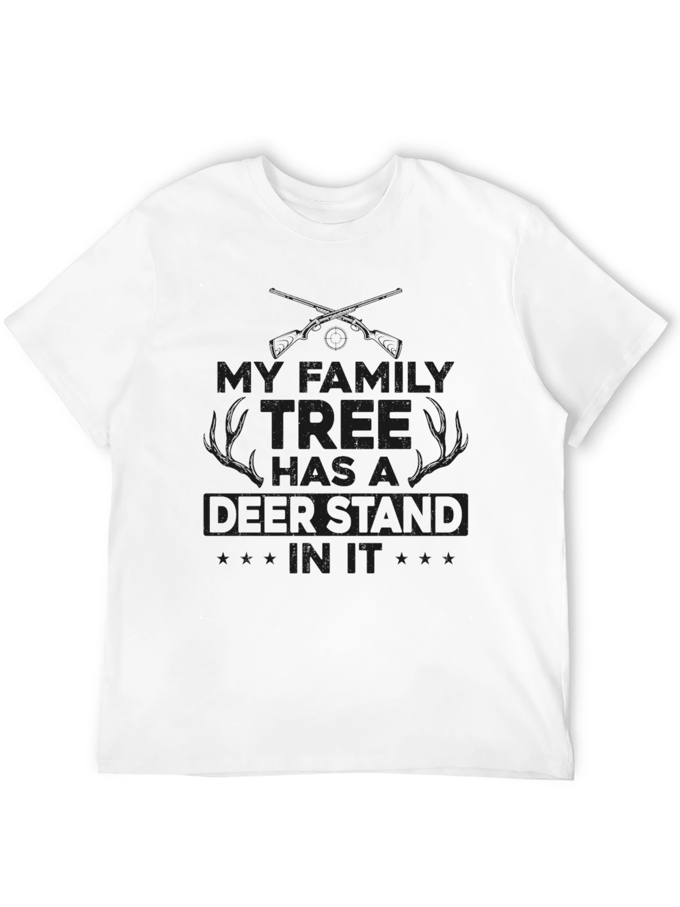 Deer Stand Family Tree Graphic Tee