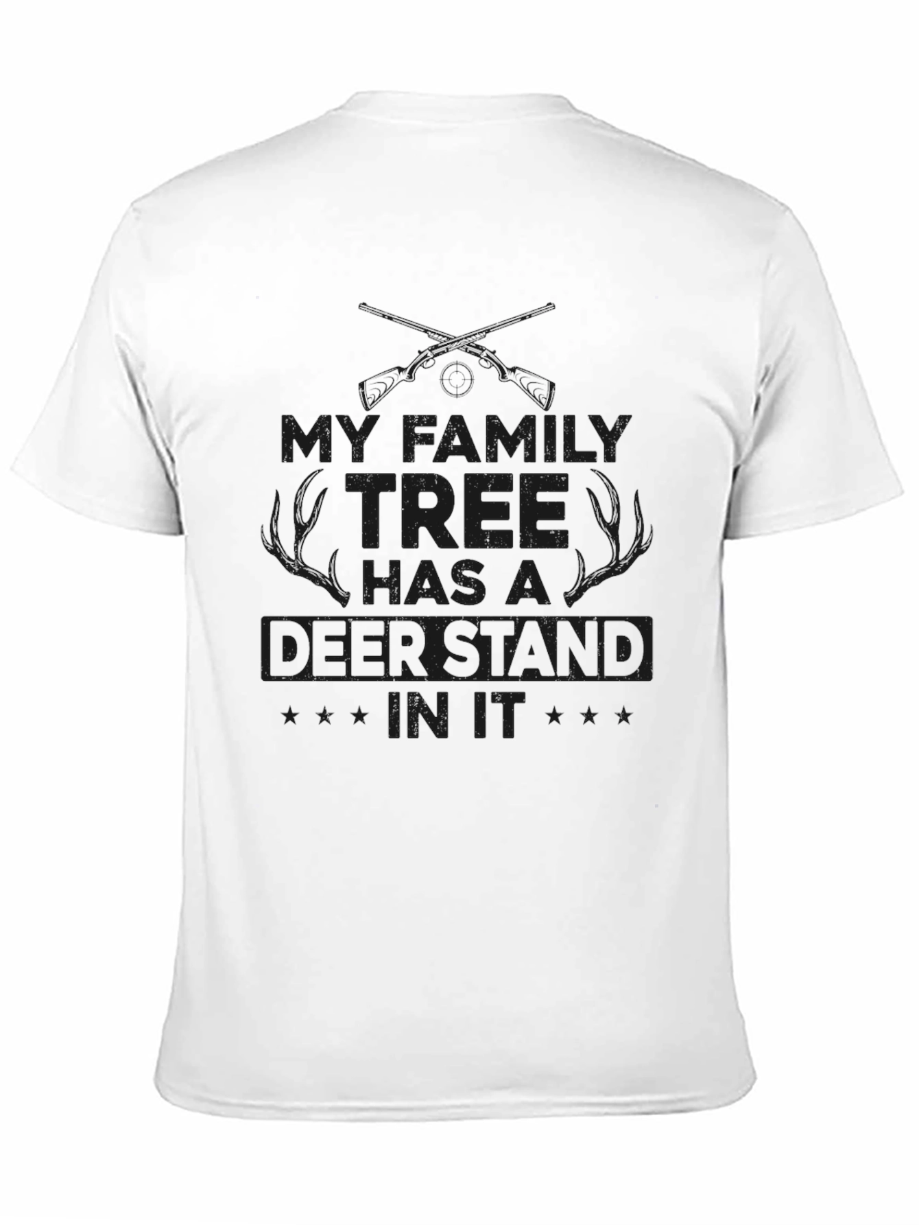 Deer Stand Family Tree Graphic Tee