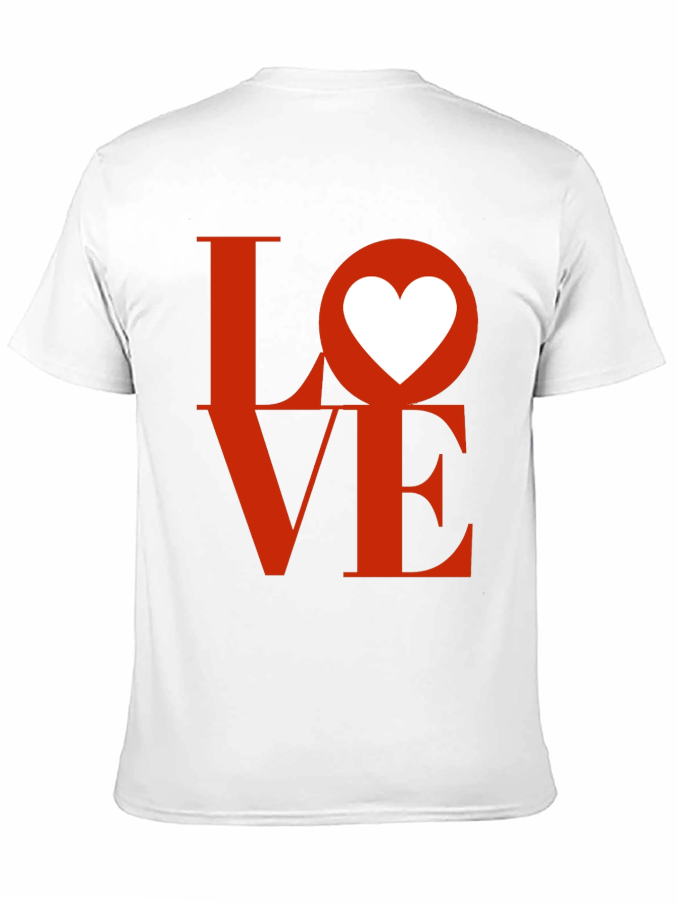 Love Heart Graphic Tee - Valentines Day Shirt