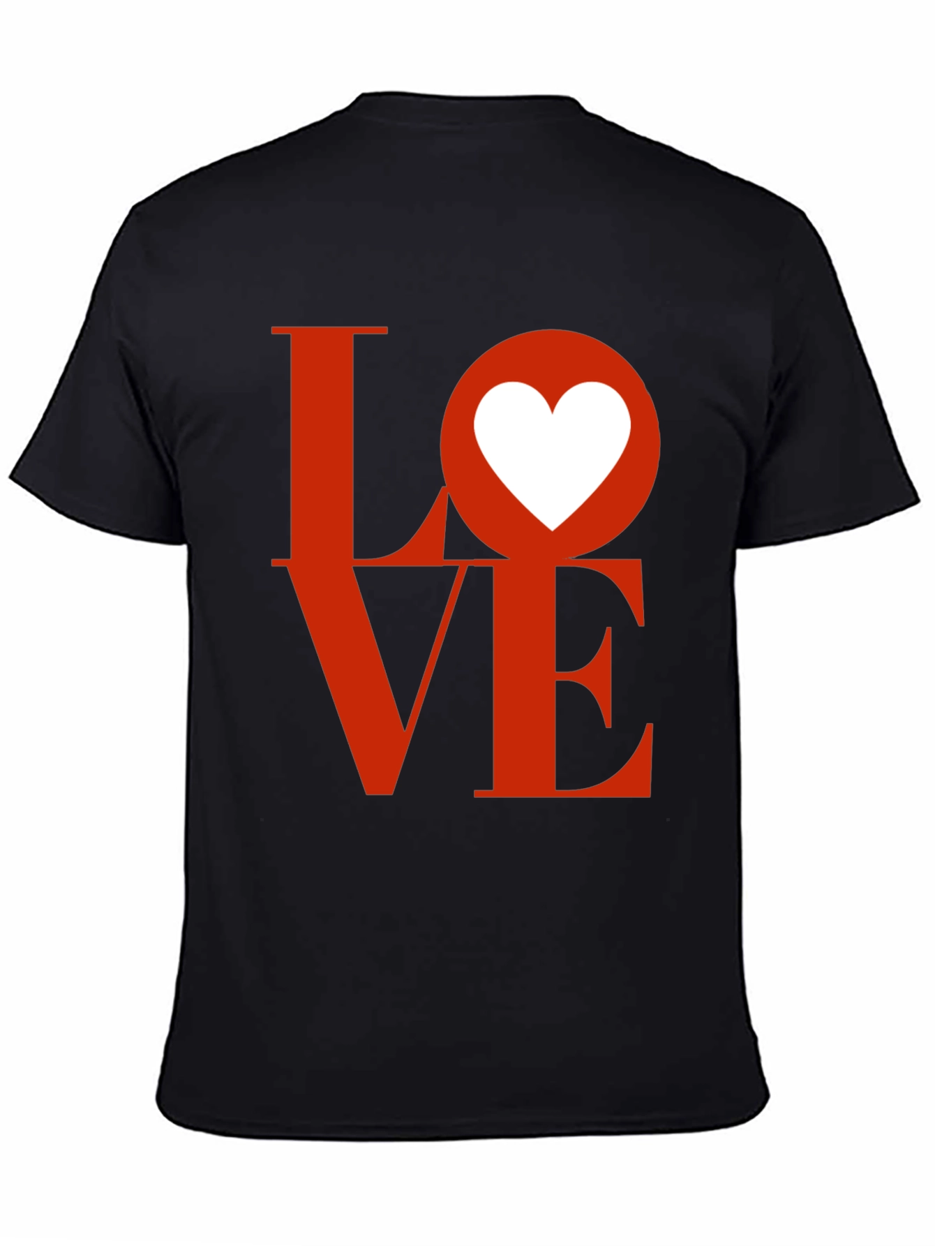 Love Heart Graphic Tee - Valentines Day Shirt