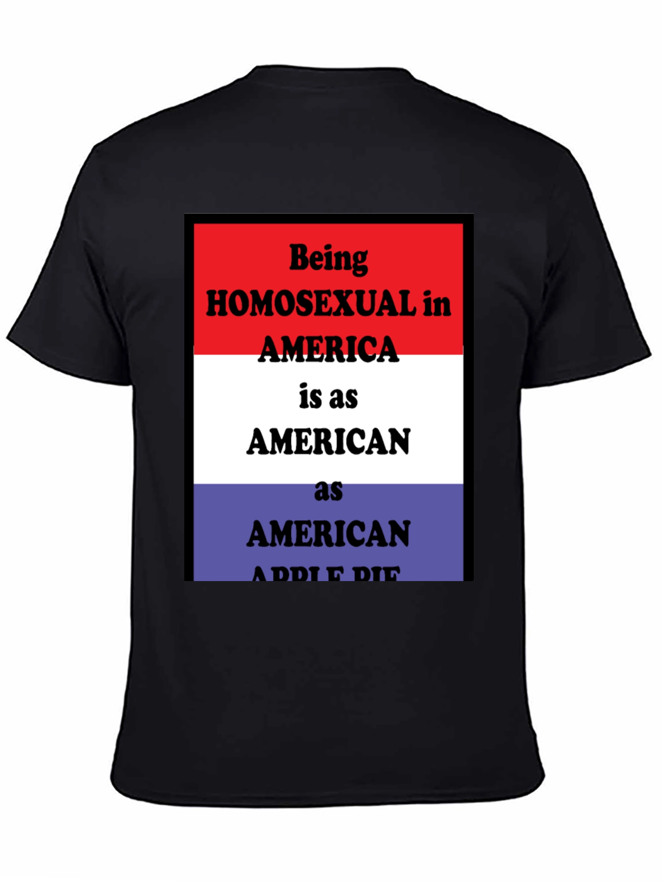 American Pride T-Shirt - Homosexuality Equality