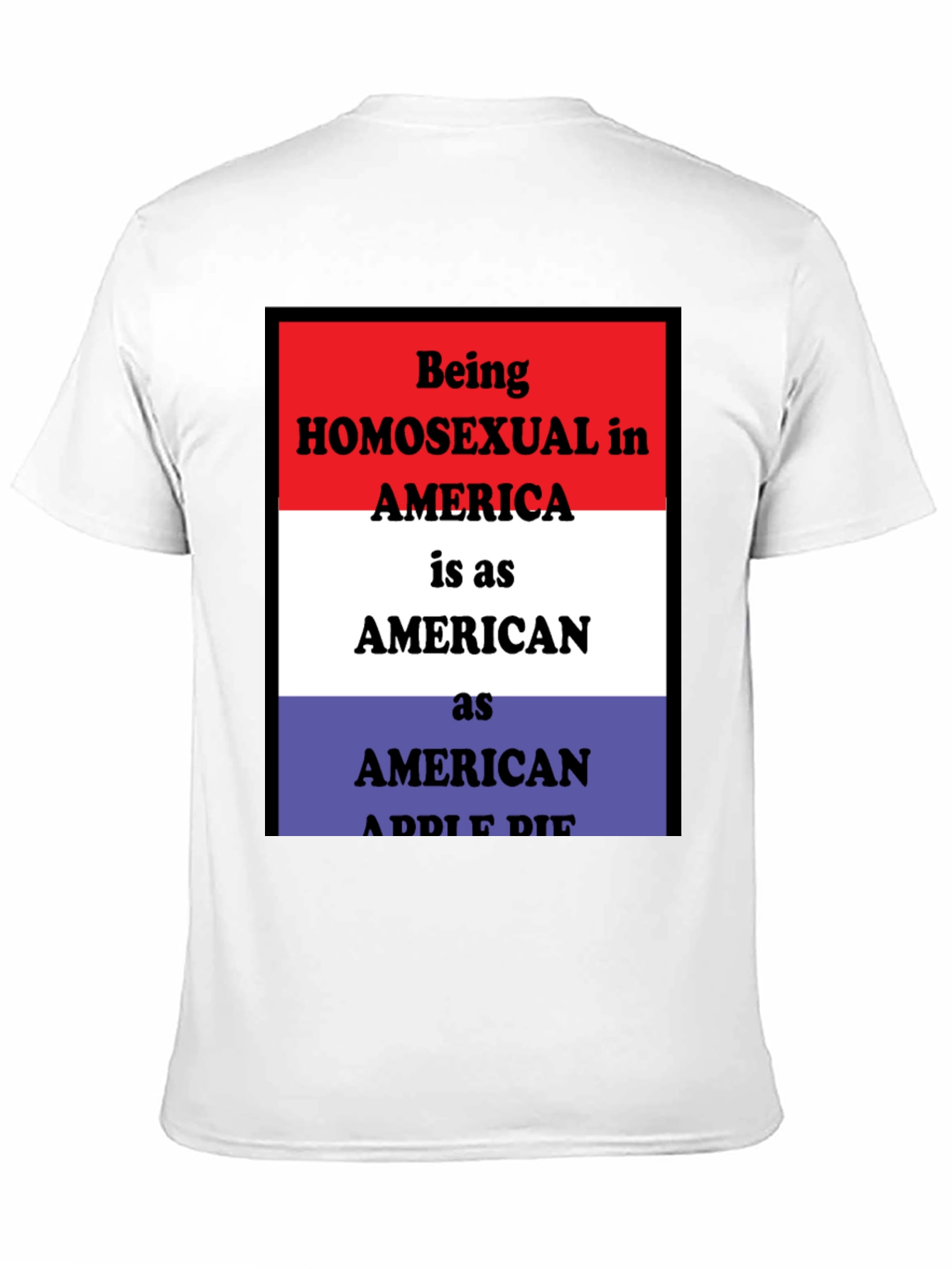 American Pride T-Shirt - Homosexuality Equality