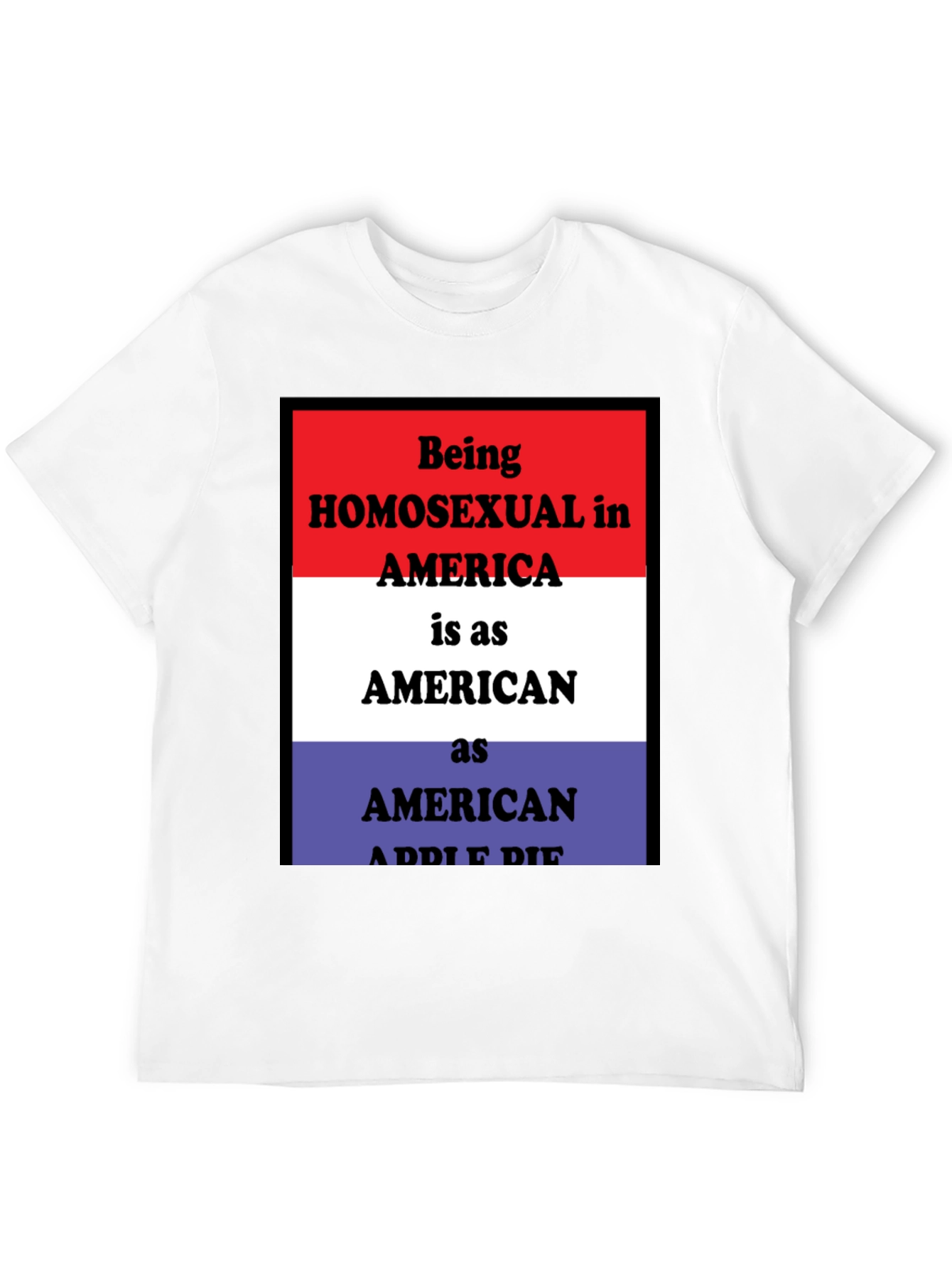 American Pride T-Shirt - Homosexuality Equality
