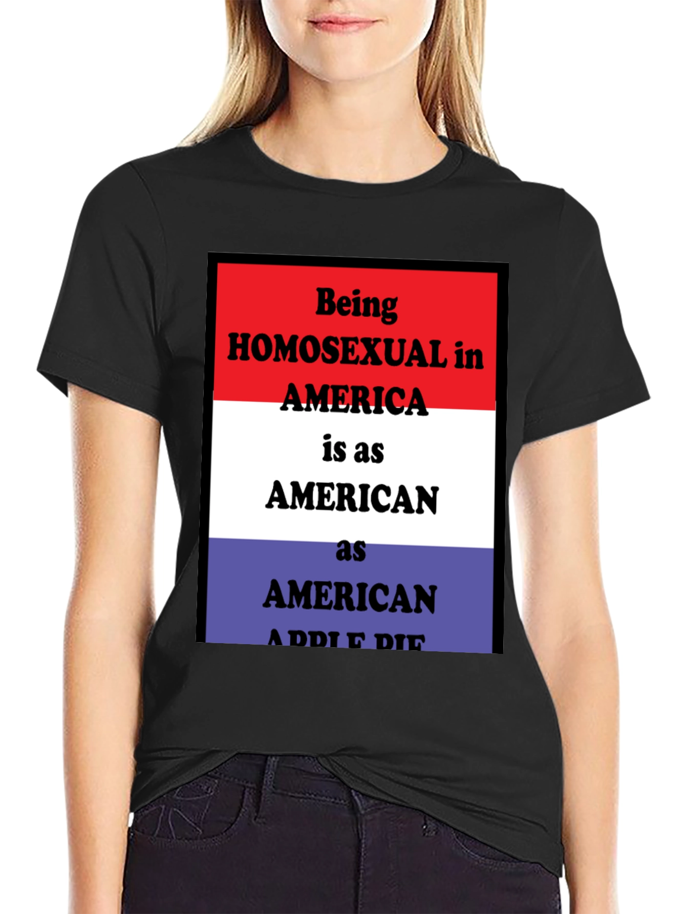 American Pride T-Shirt - Homosexuality Equality