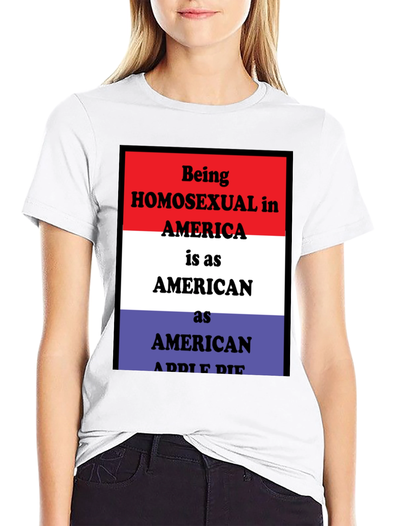 American Pride T-Shirt - Homosexuality Equality