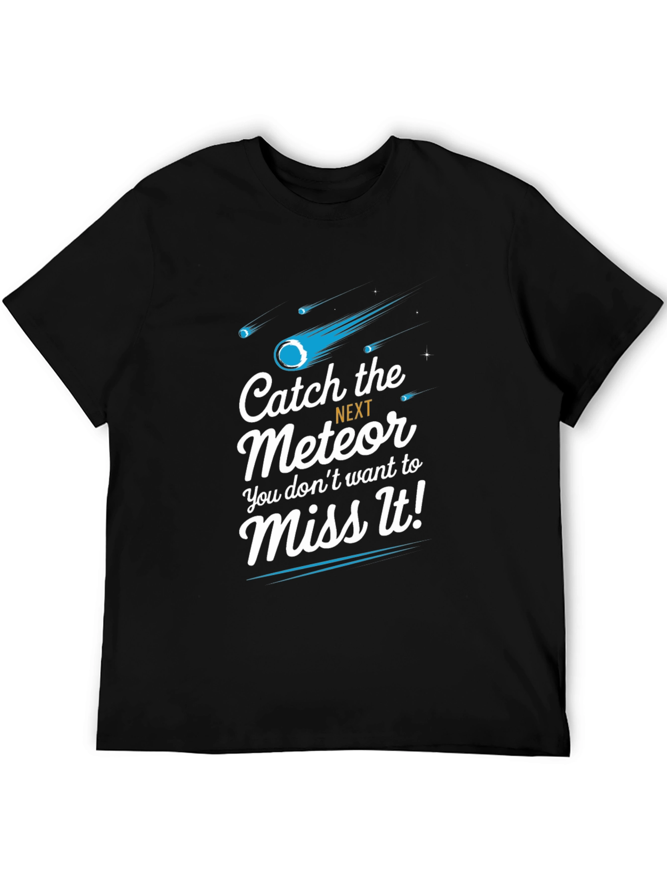 Catch the Meteor T-Shirt - Premium Graphic Tee