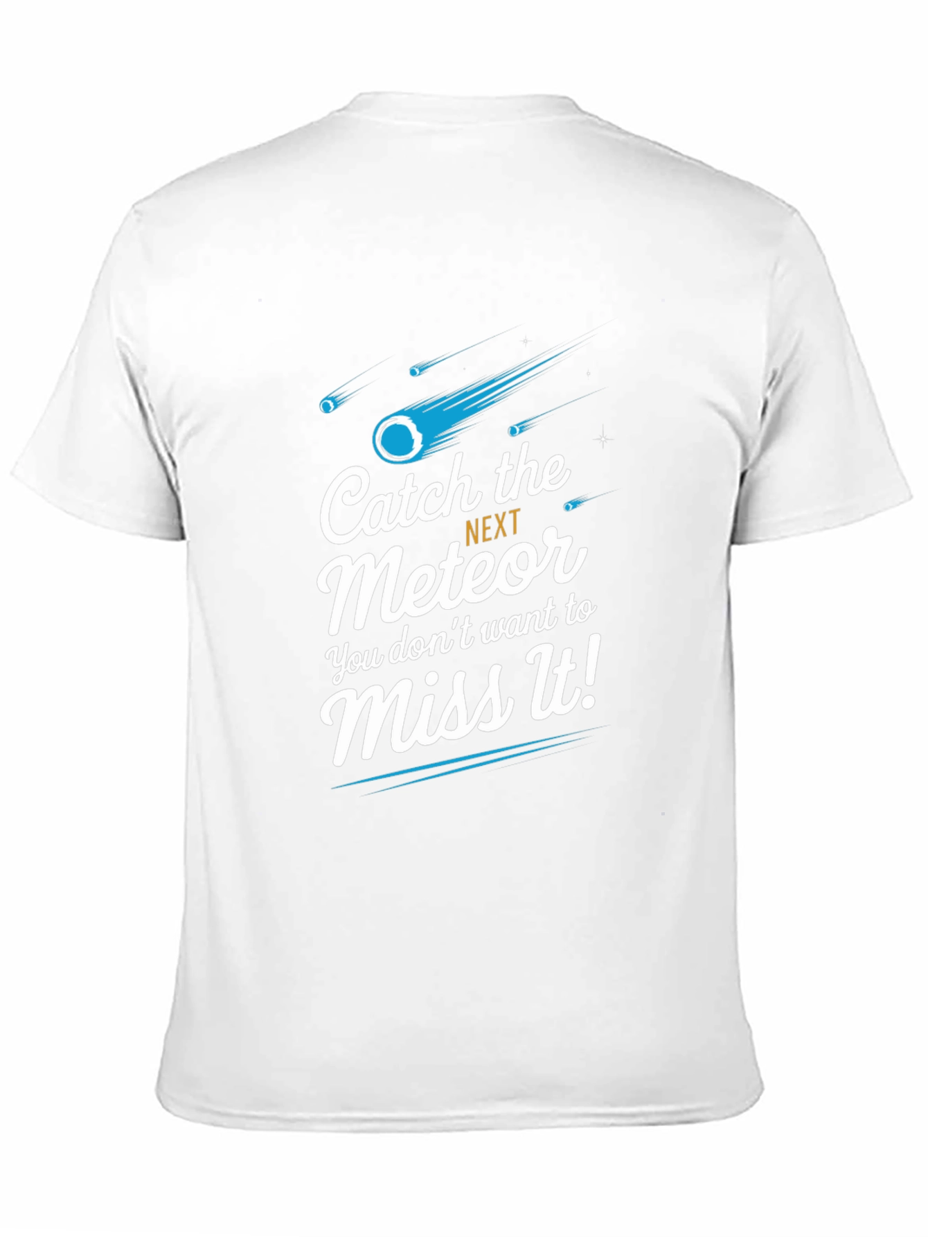 Catch the Meteor T-Shirt - Premium Graphic Tee