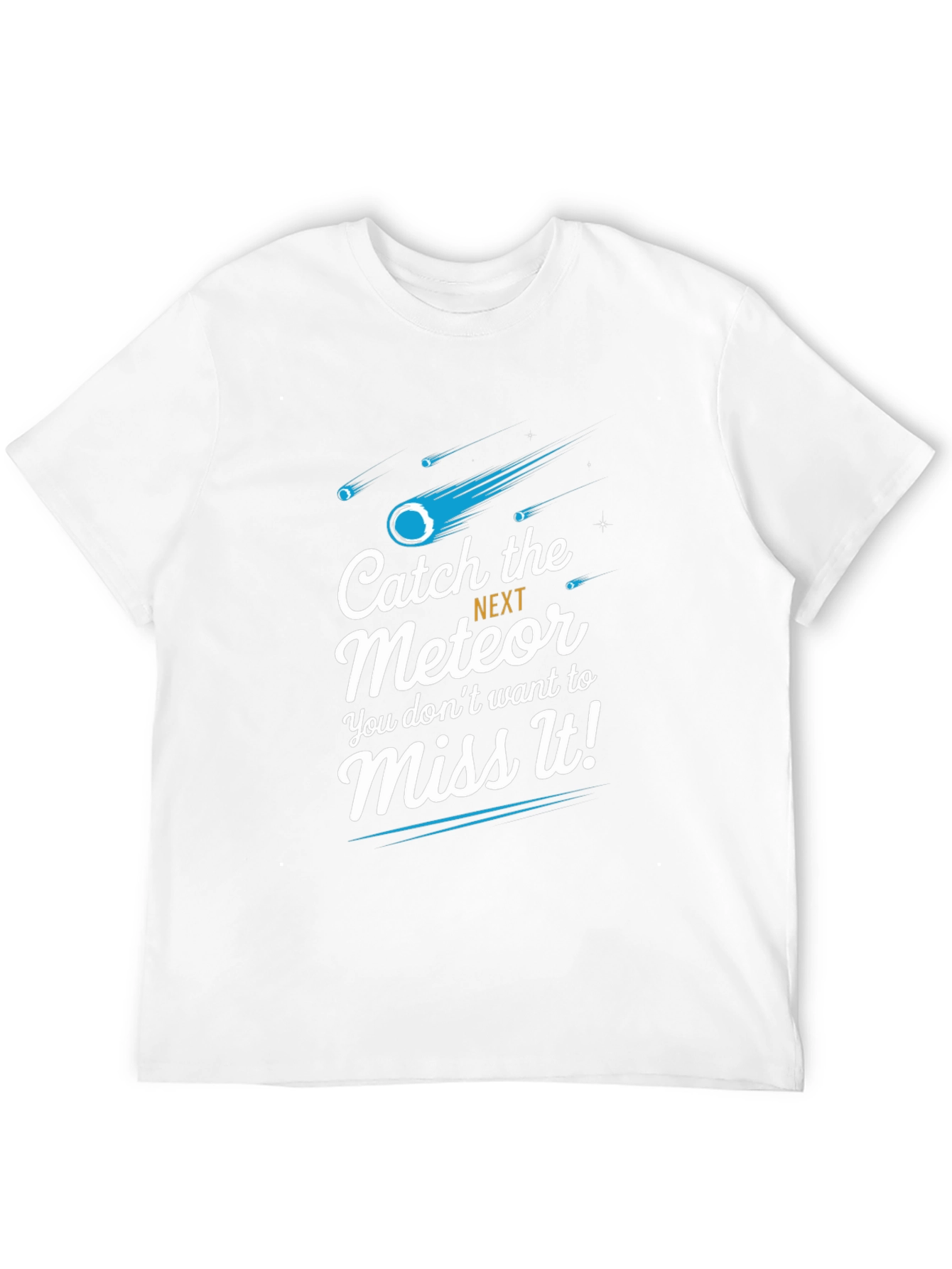 Catch the Meteor T-Shirt - Premium Graphic Tee