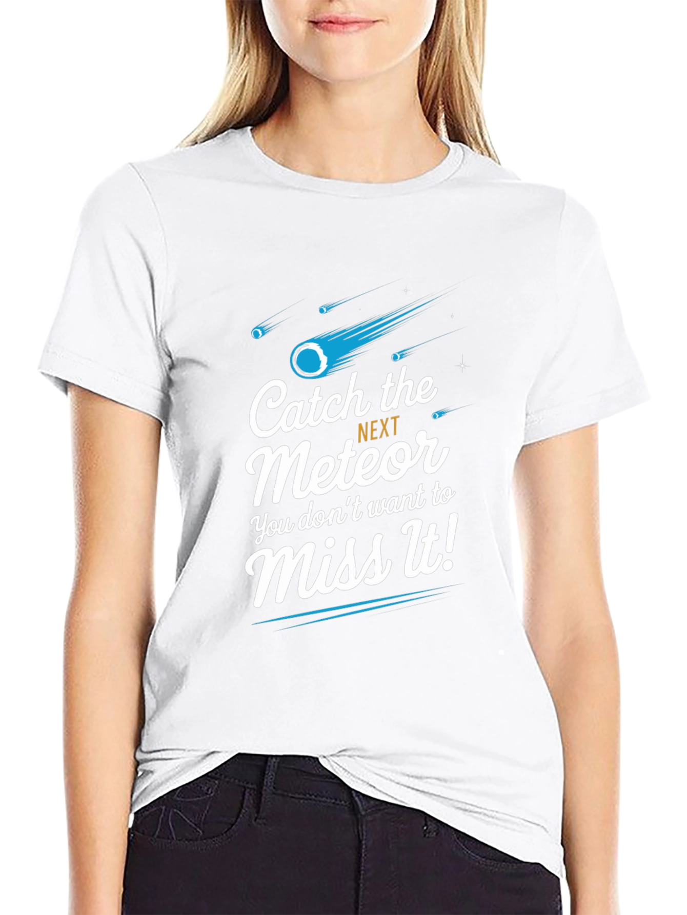 Catch the Meteor T-Shirt - Premium Graphic Tee