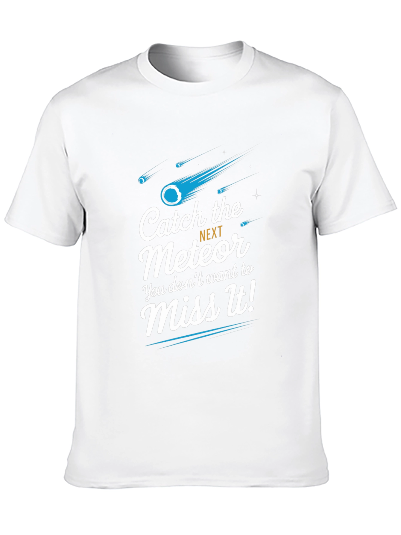 Catch the Meteor T-Shirt - Premium Graphic Tee