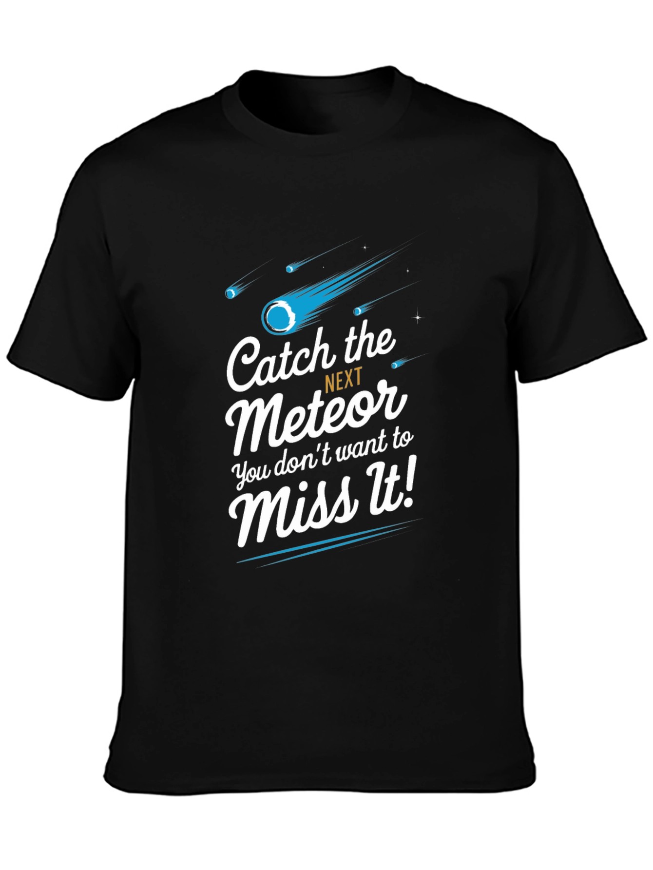 Catch the Meteor T-Shirt - Premium Graphic Tee