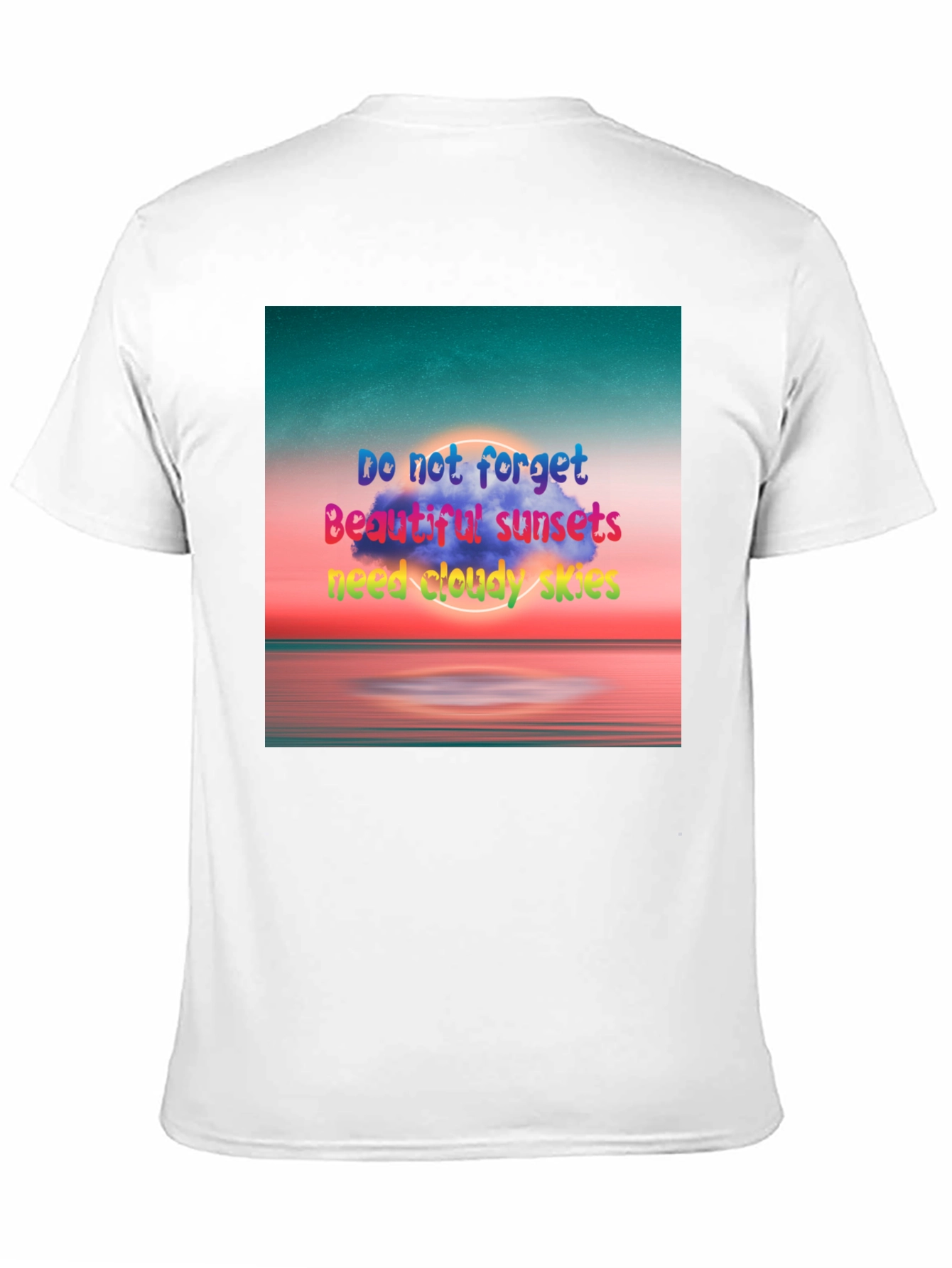 Sunset Skies Graphic Tee - Inspirational T-Shirt
