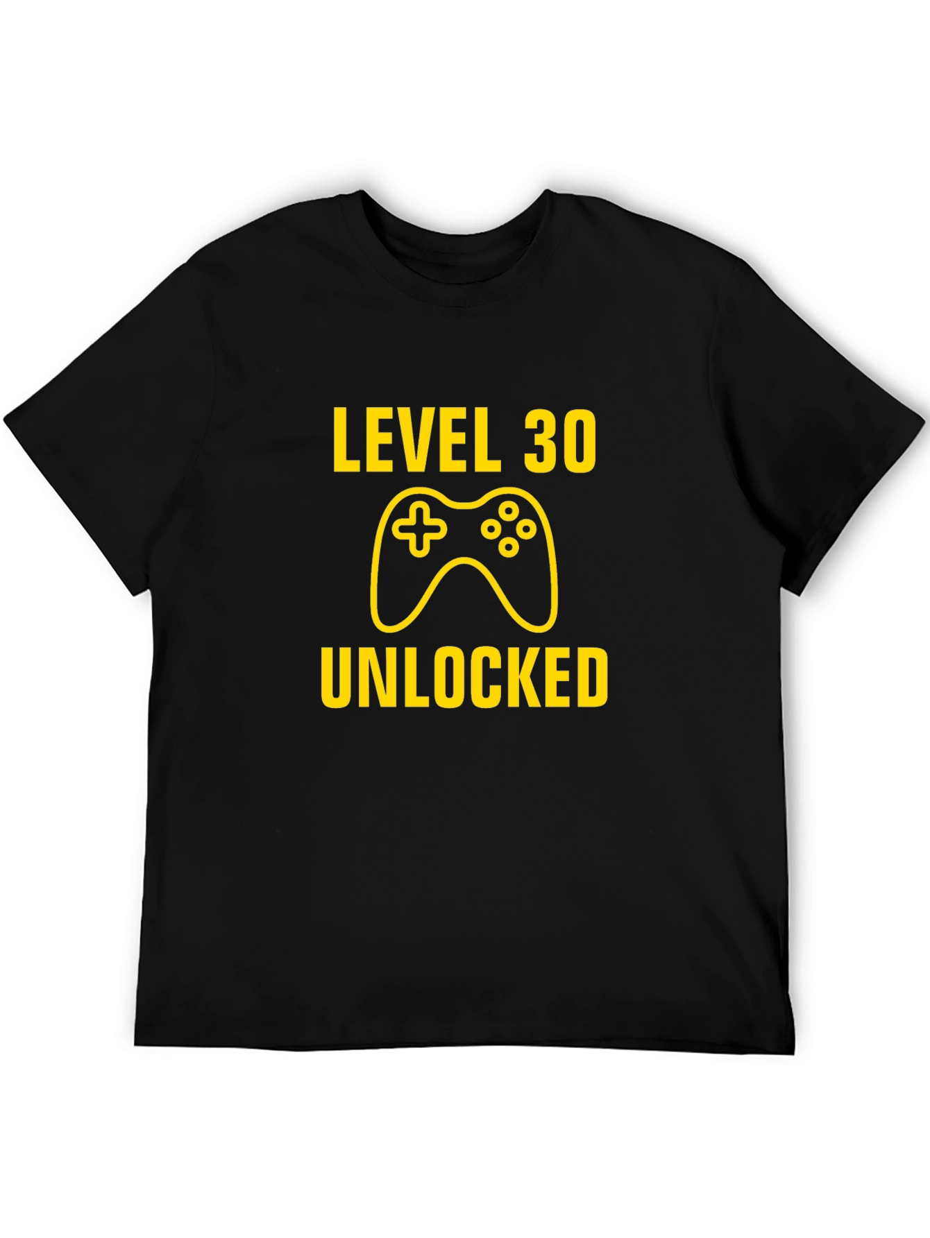 Level 30 Unlocked Graphic Tee - Gamer Birthday Shirt