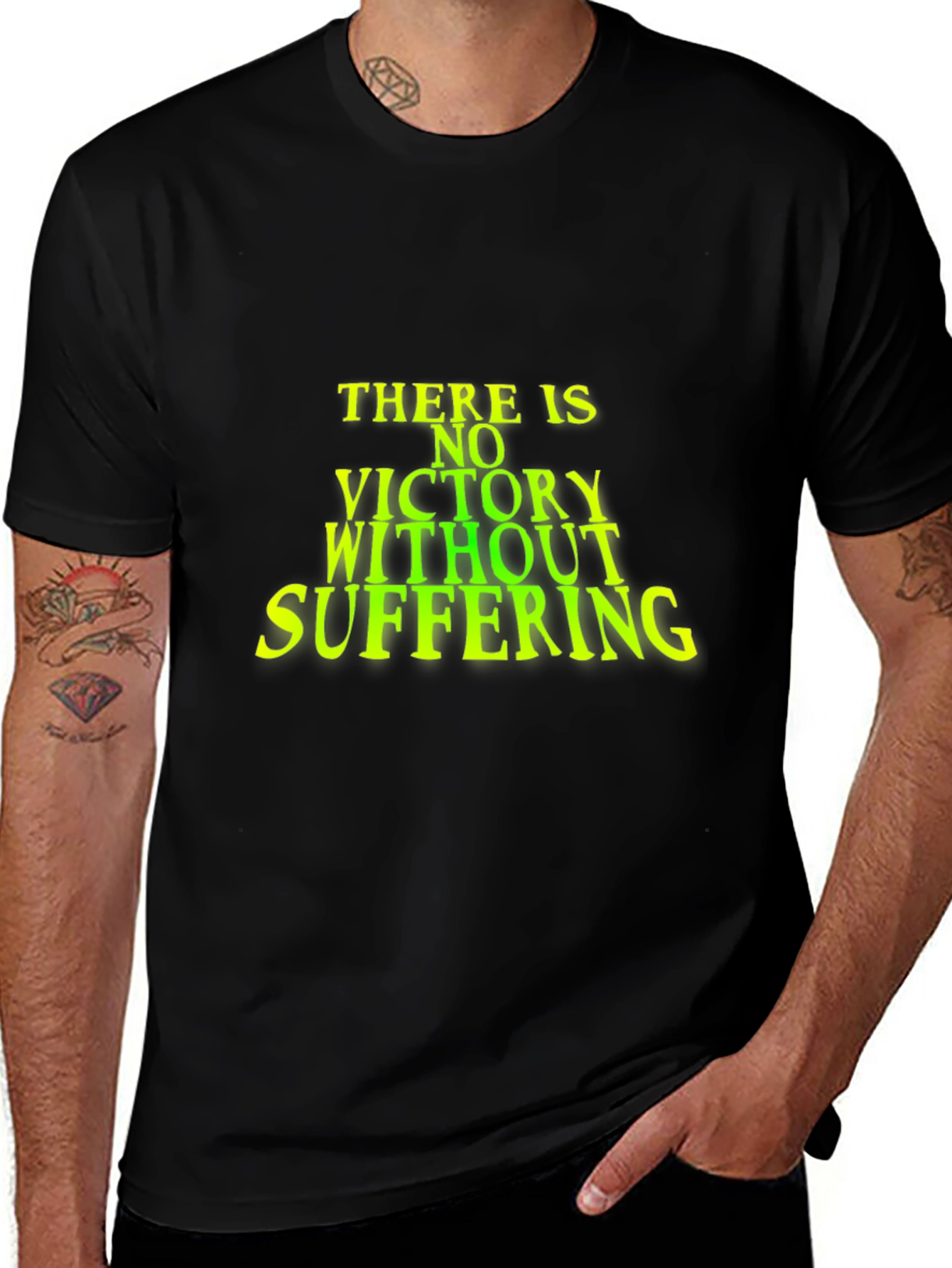 Victory Through Suffering Graphic Tee