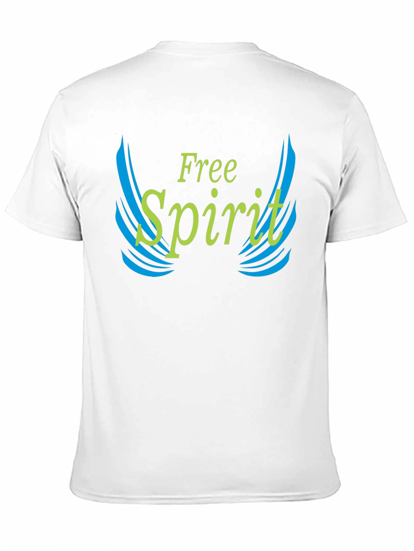Free Spirit Graphic Tee - Black Cotton Blend