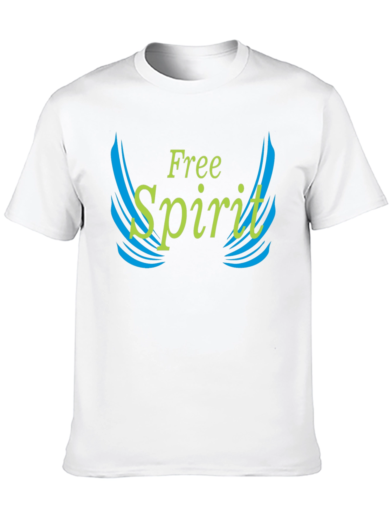 Free Spirit Graphic Tee - Black Cotton Blend