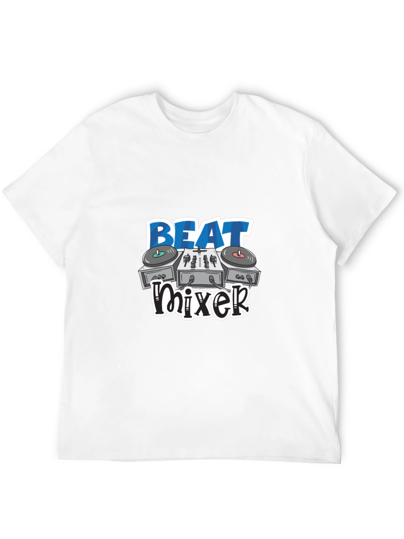 Beat Mixer T-Shirt - DJ Music Lover Graphic Tee