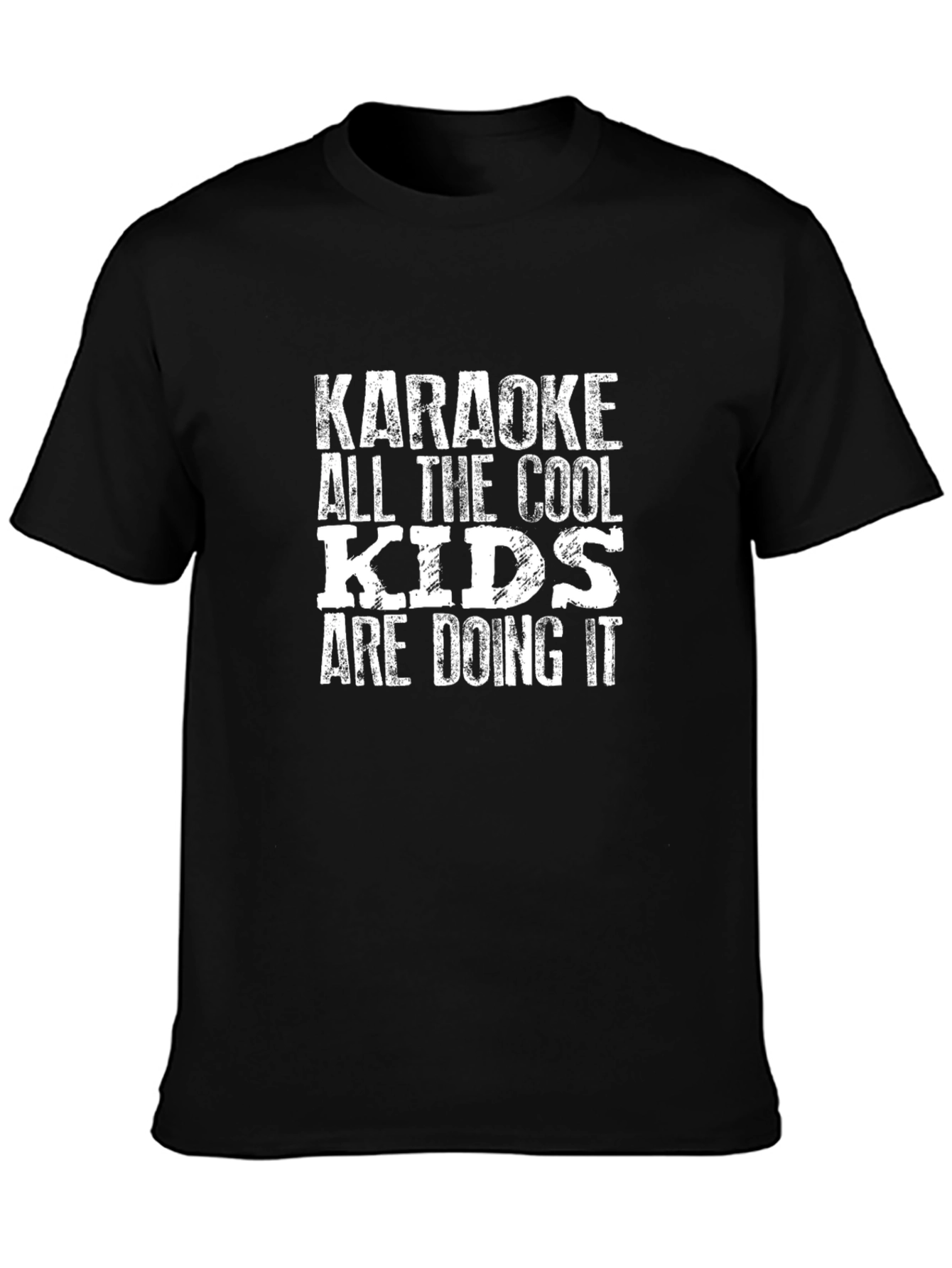 Karaoke All The Cool Kids T-Shirt - Black