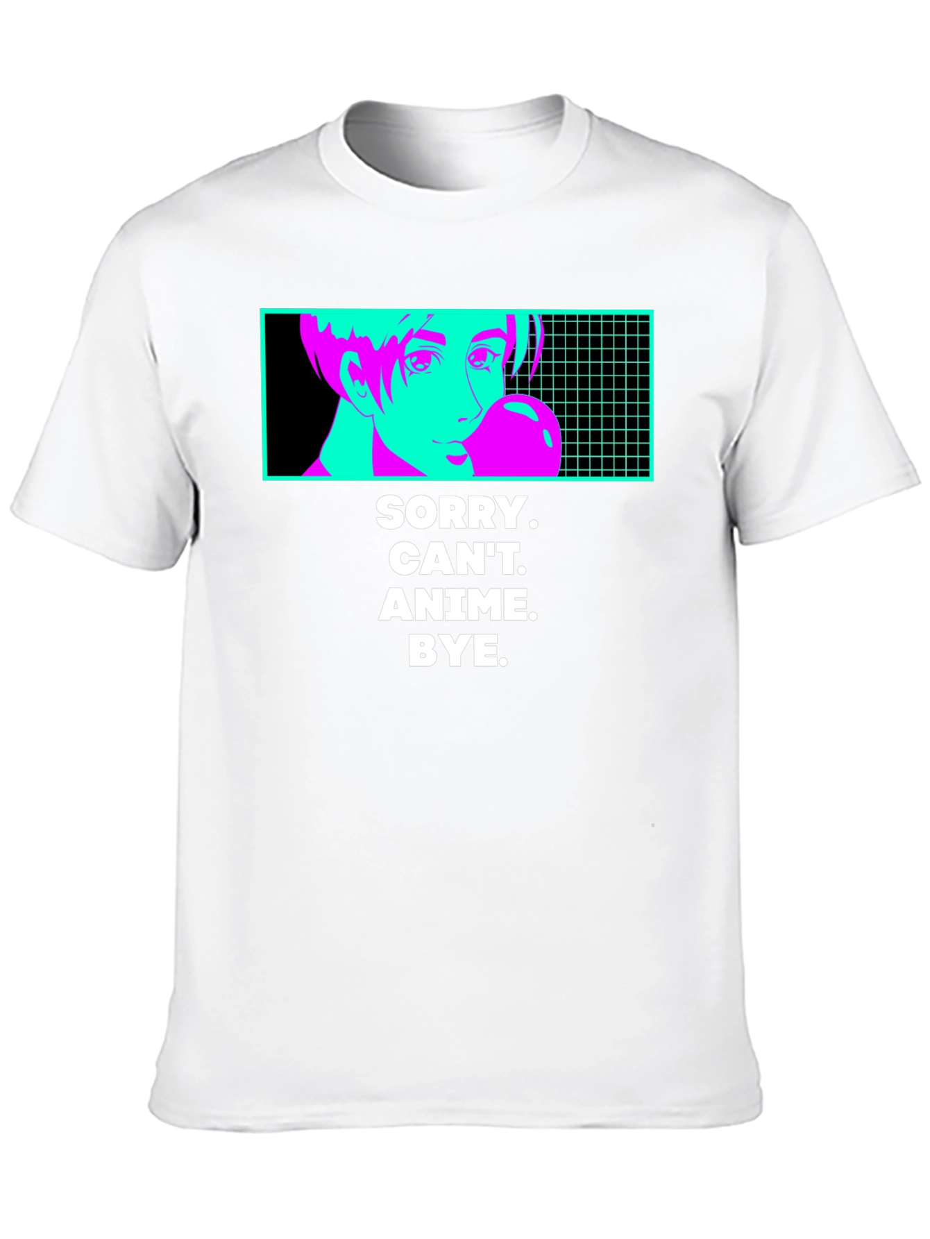 Anime Lover T-Shirt - Sorry Cant Anime Bye