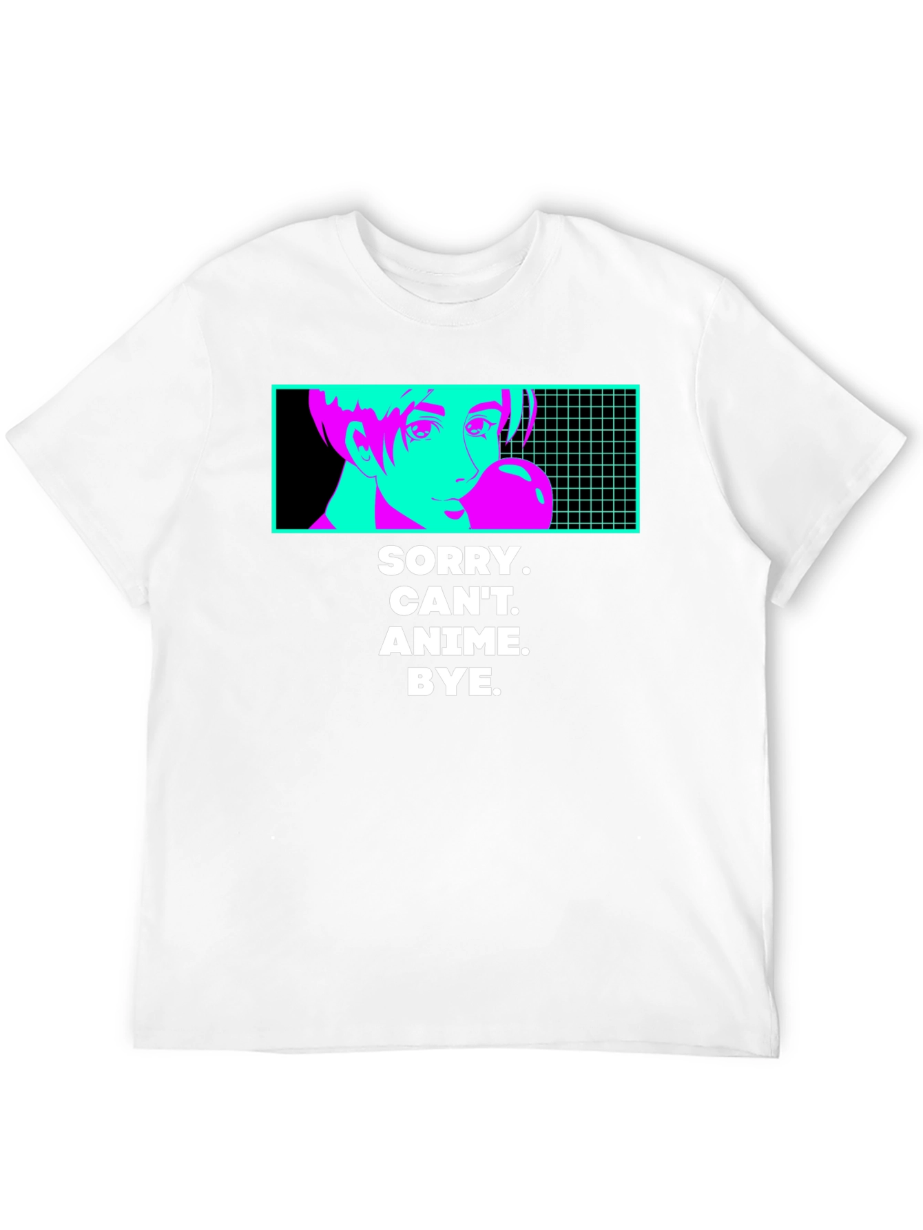Anime Lover T-Shirt - Sorry Cant Anime Bye