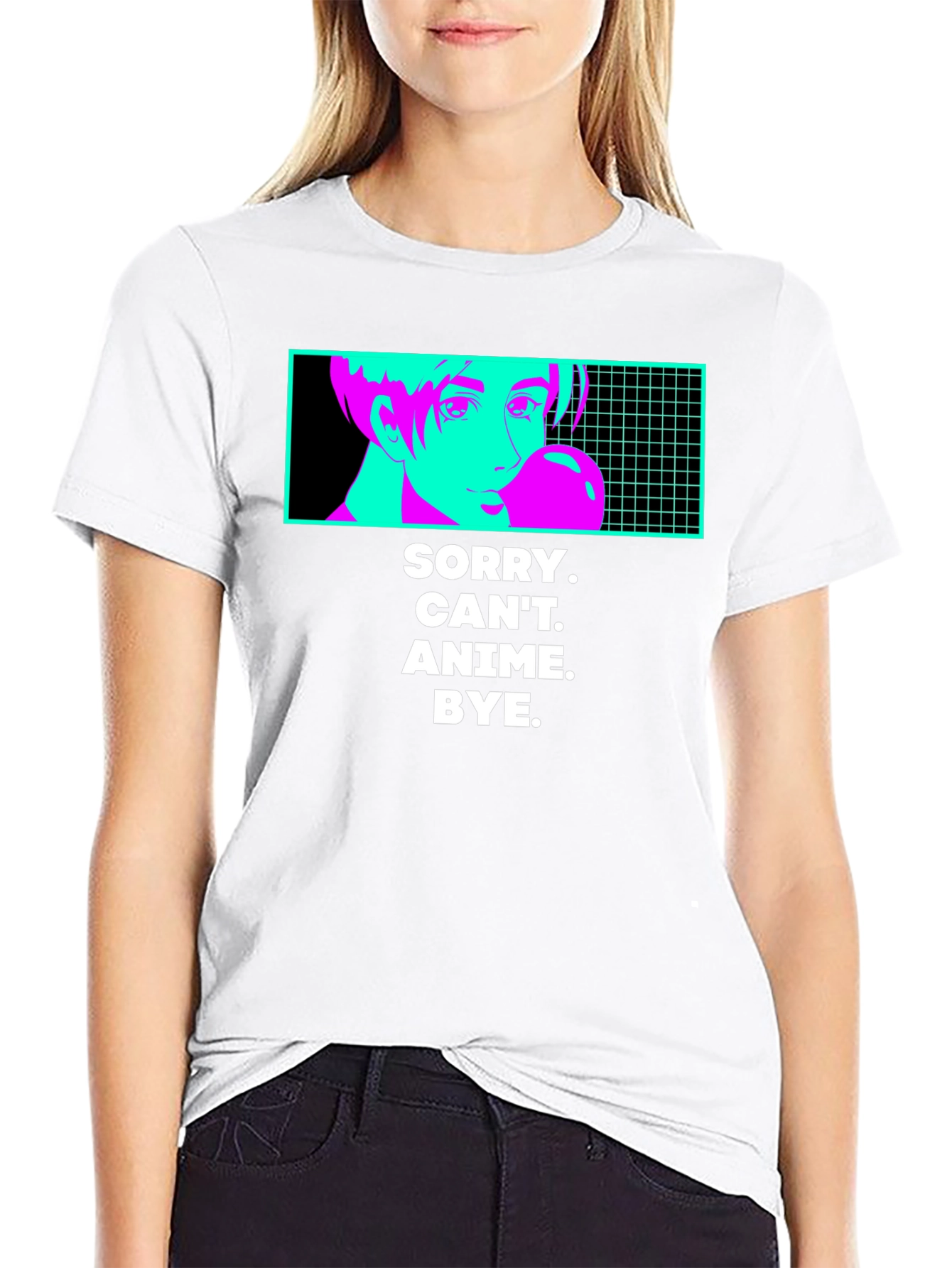 Anime Lover T-Shirt - Sorry Cant Anime Bye